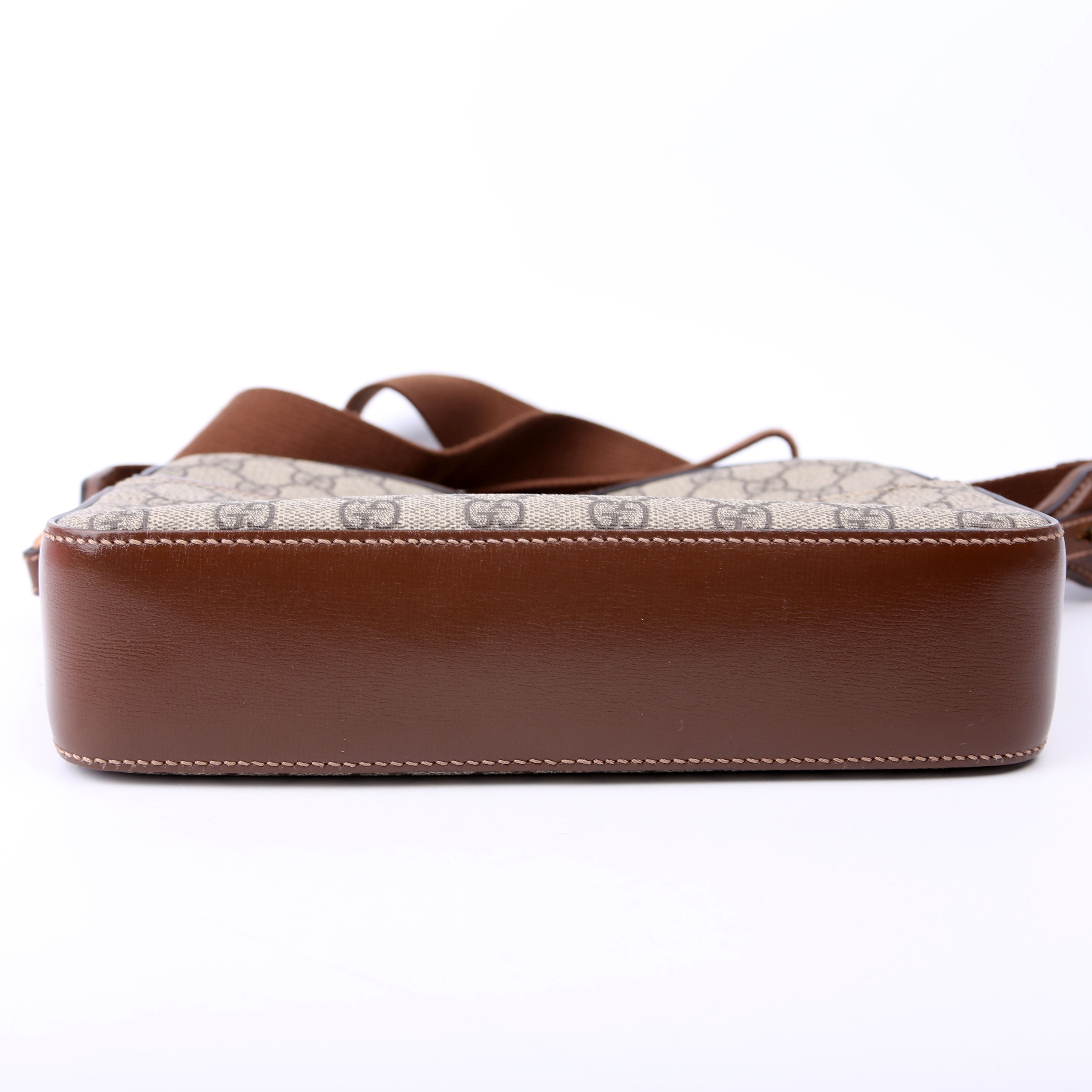 675891 Interlocking GG Messenger Brown