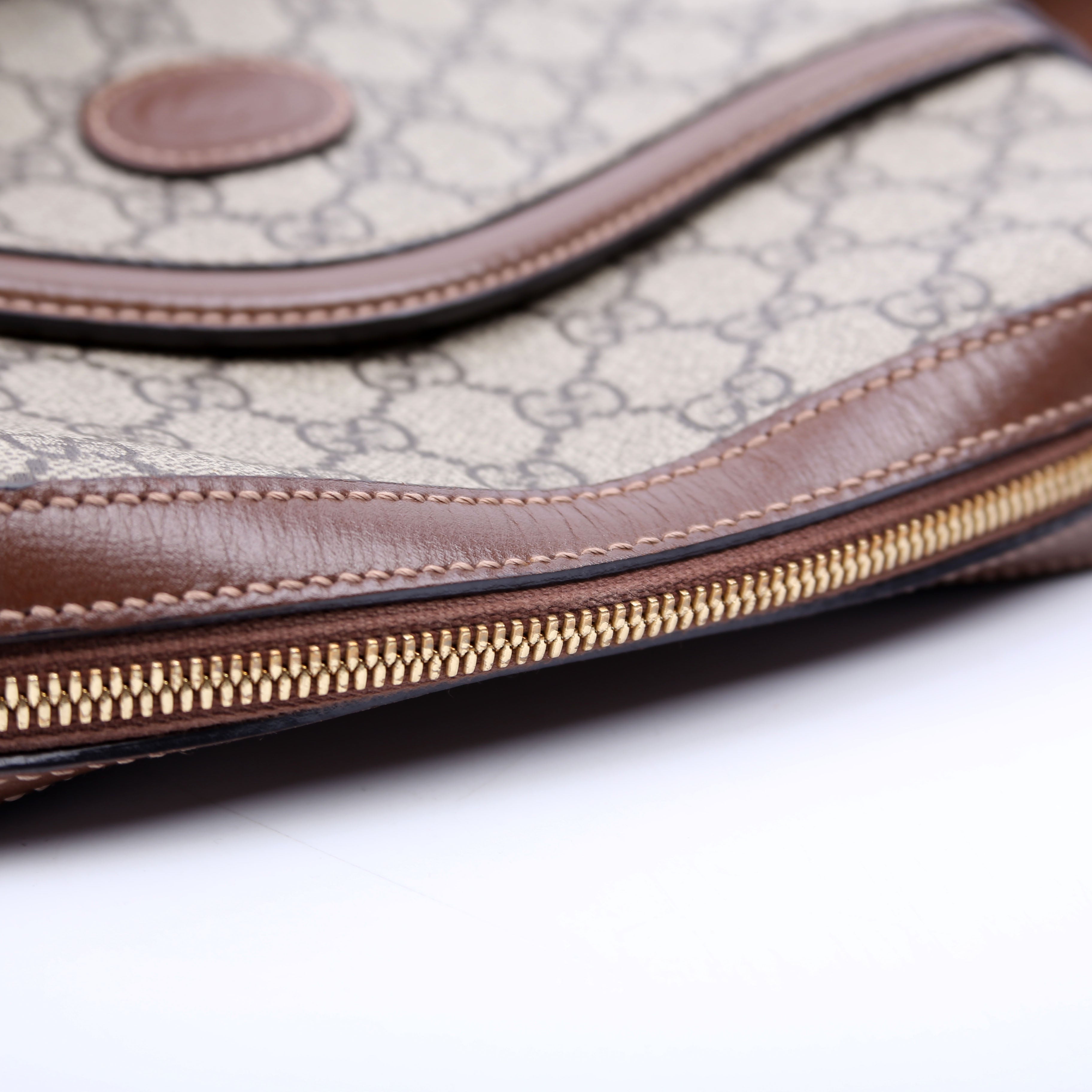 675891 Interlocking GG Messenger Brown