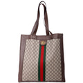 Gucci 519335 Ophidia Soft GG Supreme Large Tote Brown