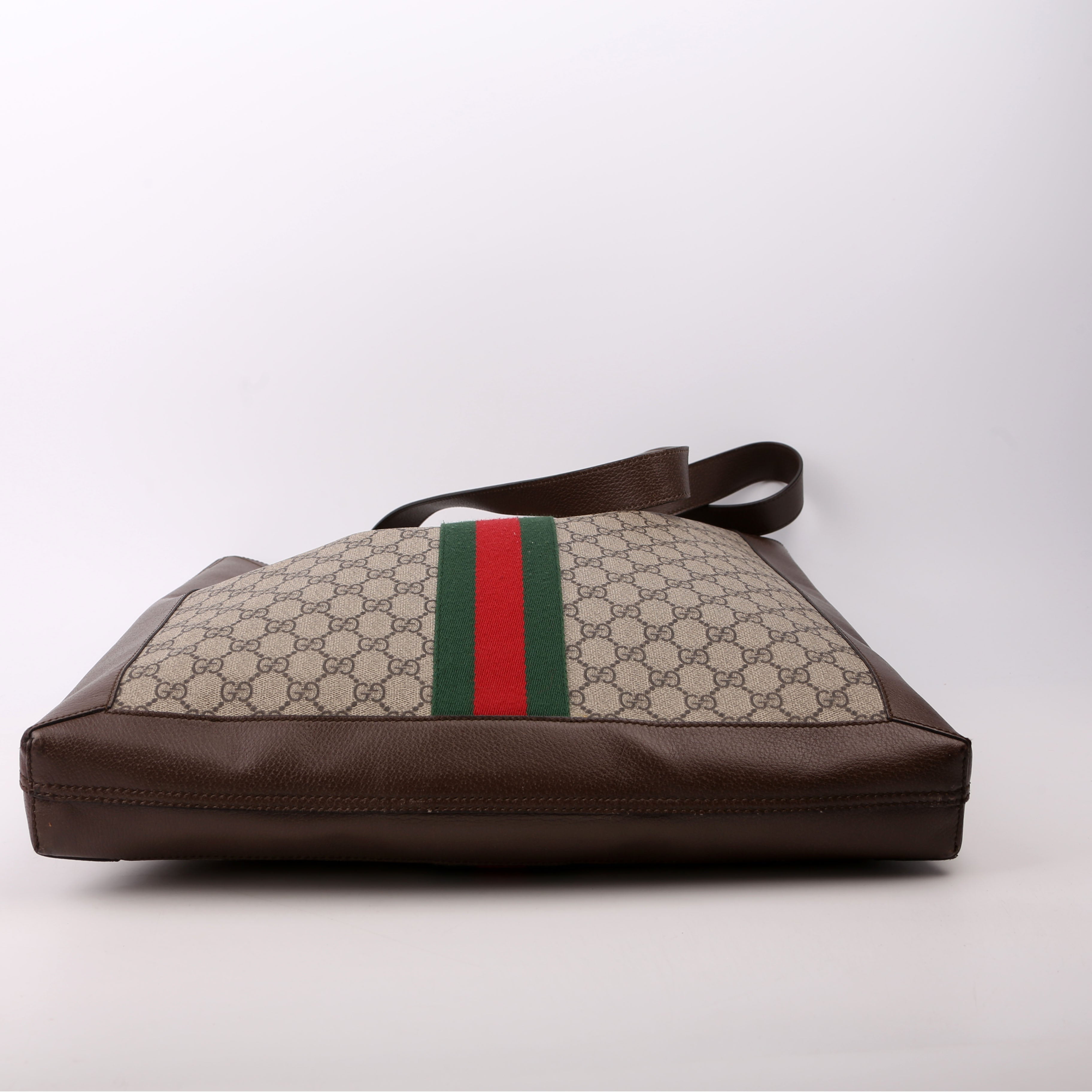 Gucci 519335 Ophidia Soft GG Supreme Large Tote Brown