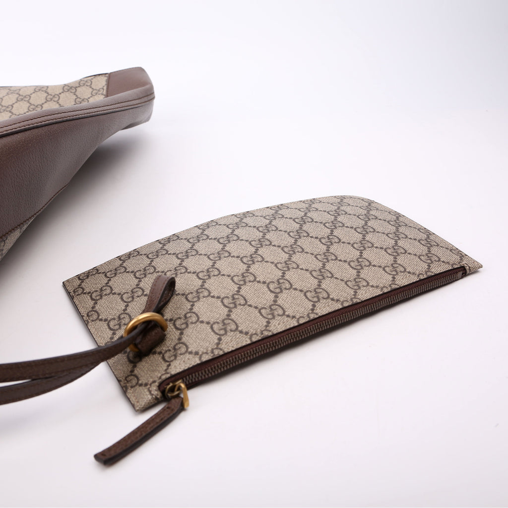 Gucci 519335 Ophidia Soft GG Supreme Large Tote Brown