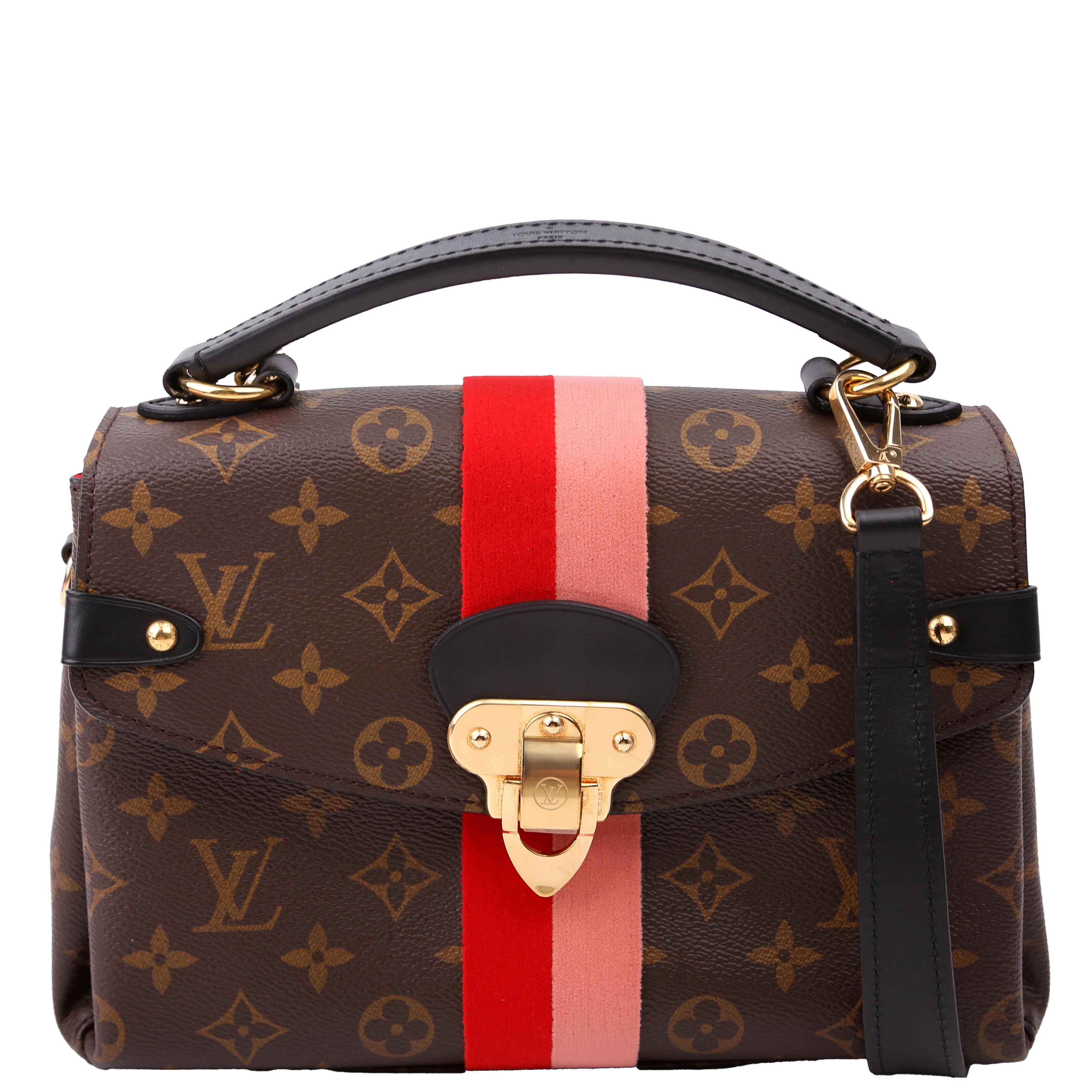 Georges BB Monogram Black/Red