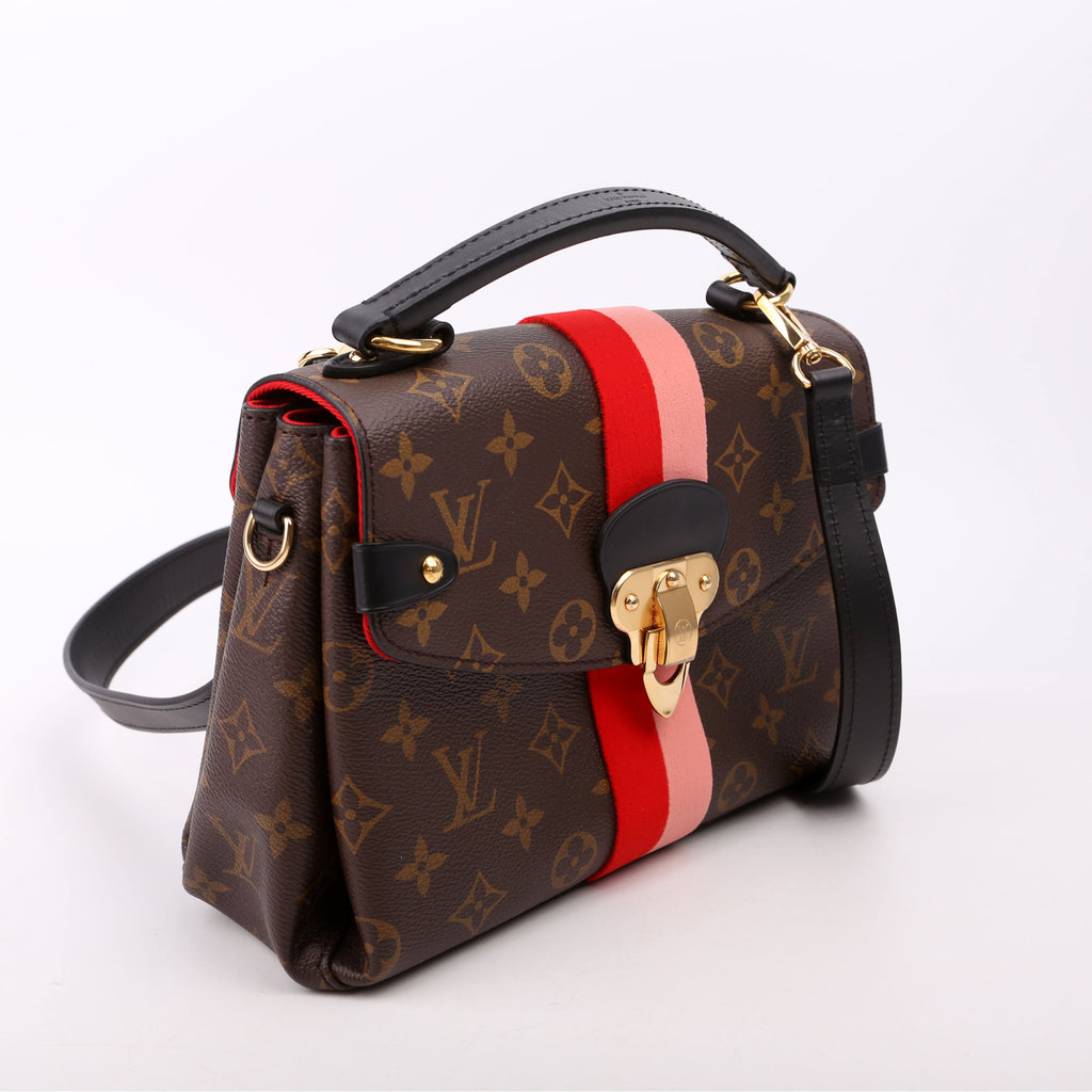 Georges BB Monogram Black/Red