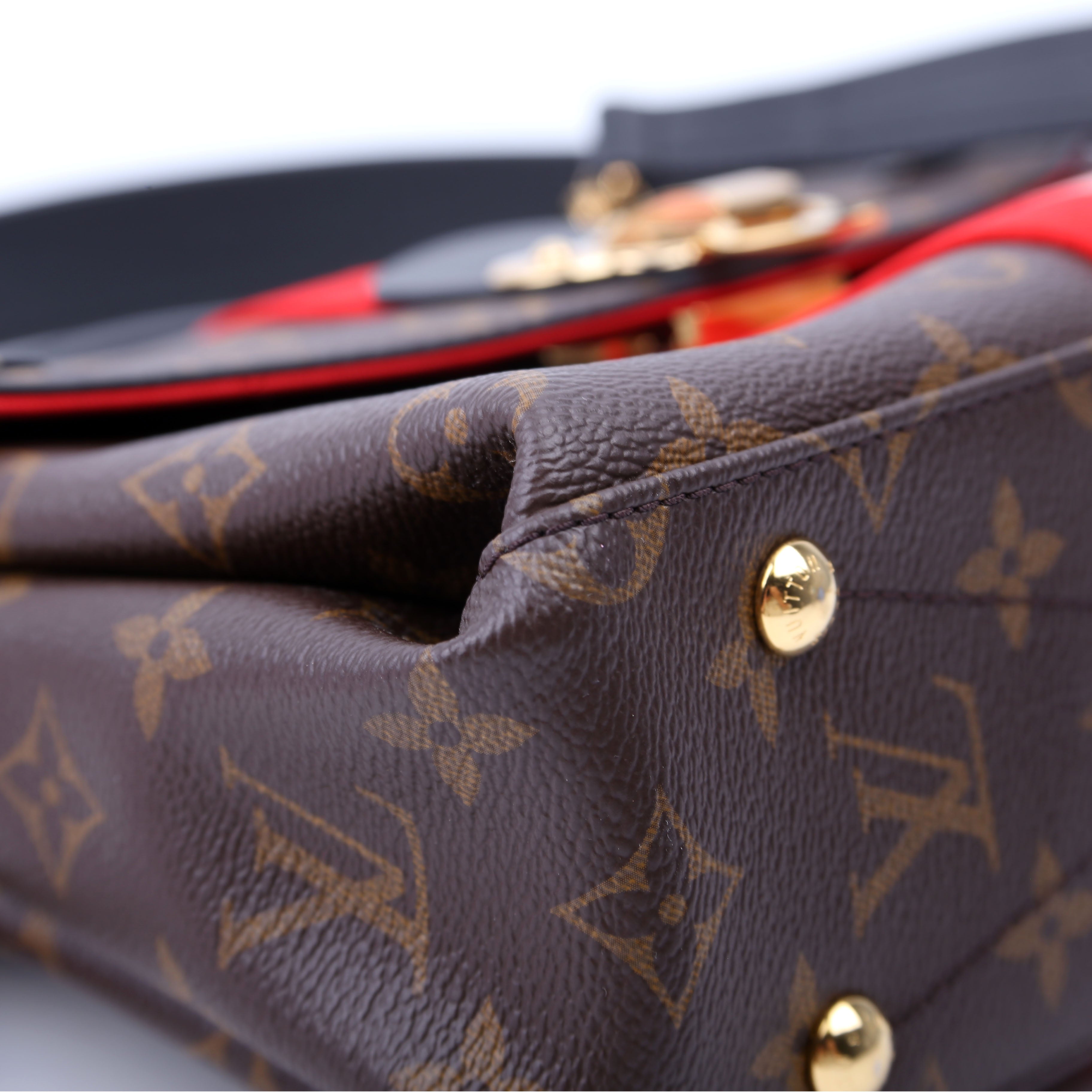 Georges BB Monogram Black/Red