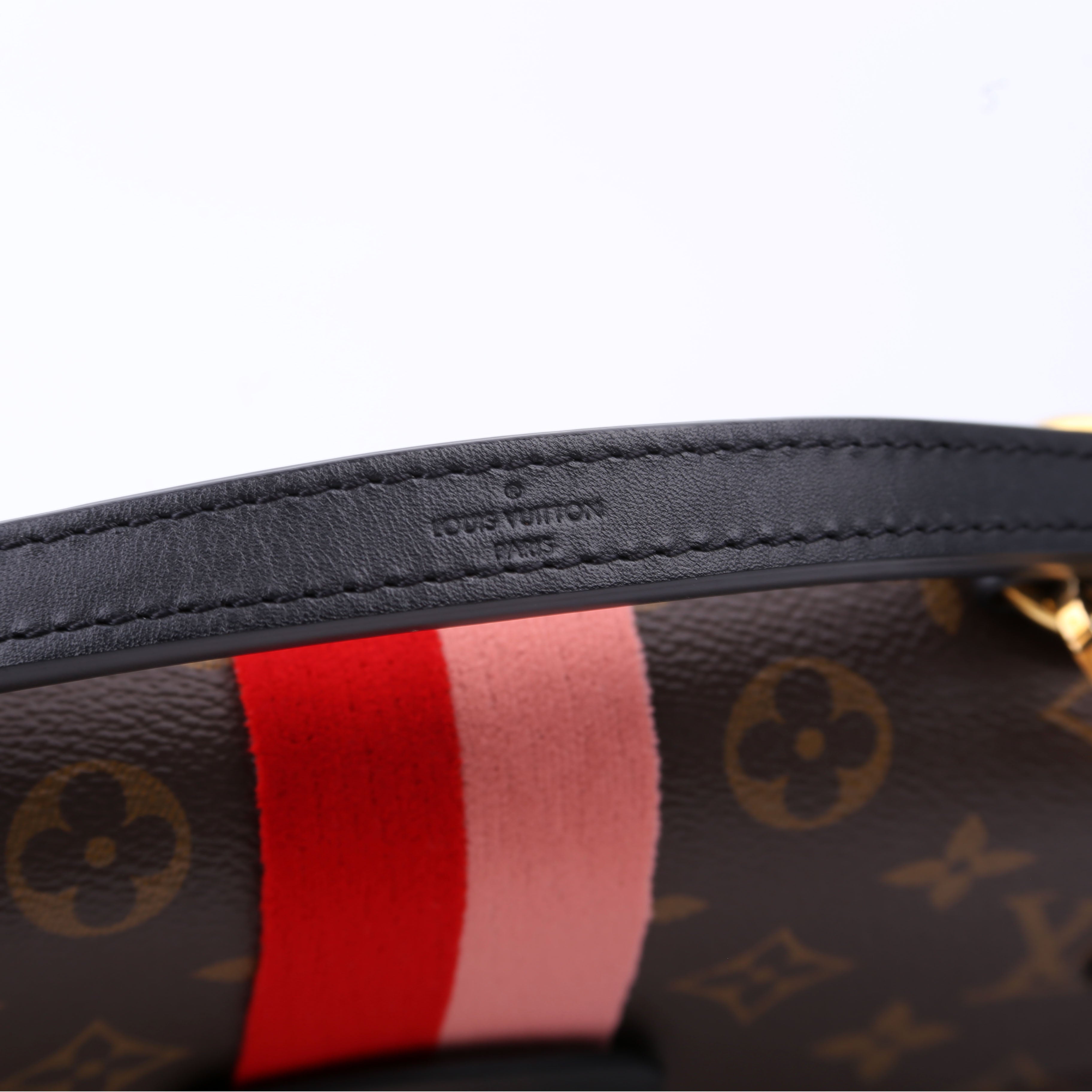 Georges BB Monogram Black/Red
