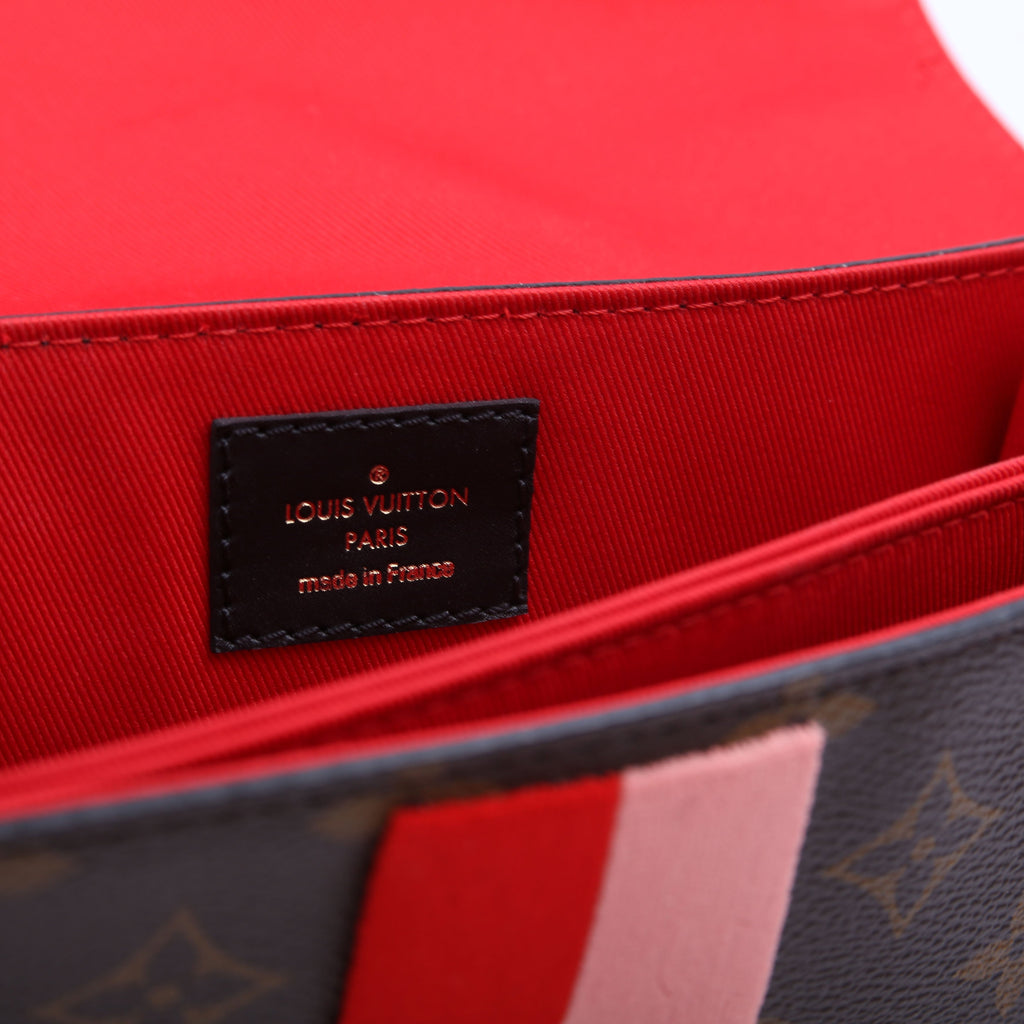 Georges BB Monogram Black/Red
