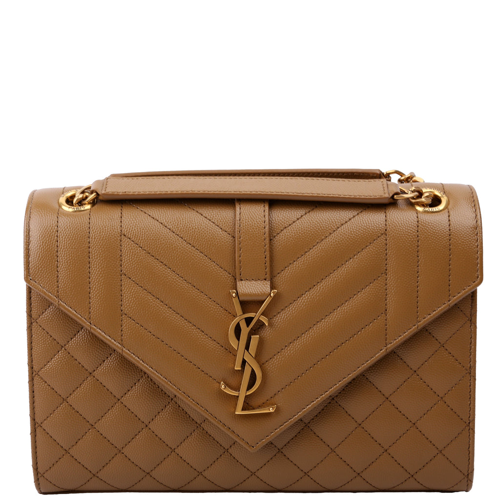 Envelope Medium Grain De Triquilt Olive