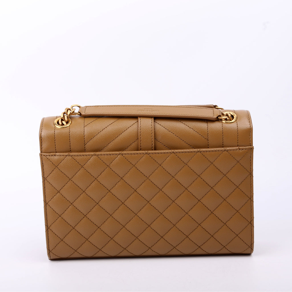 Envelope Medium Grain De Triquilt Olive