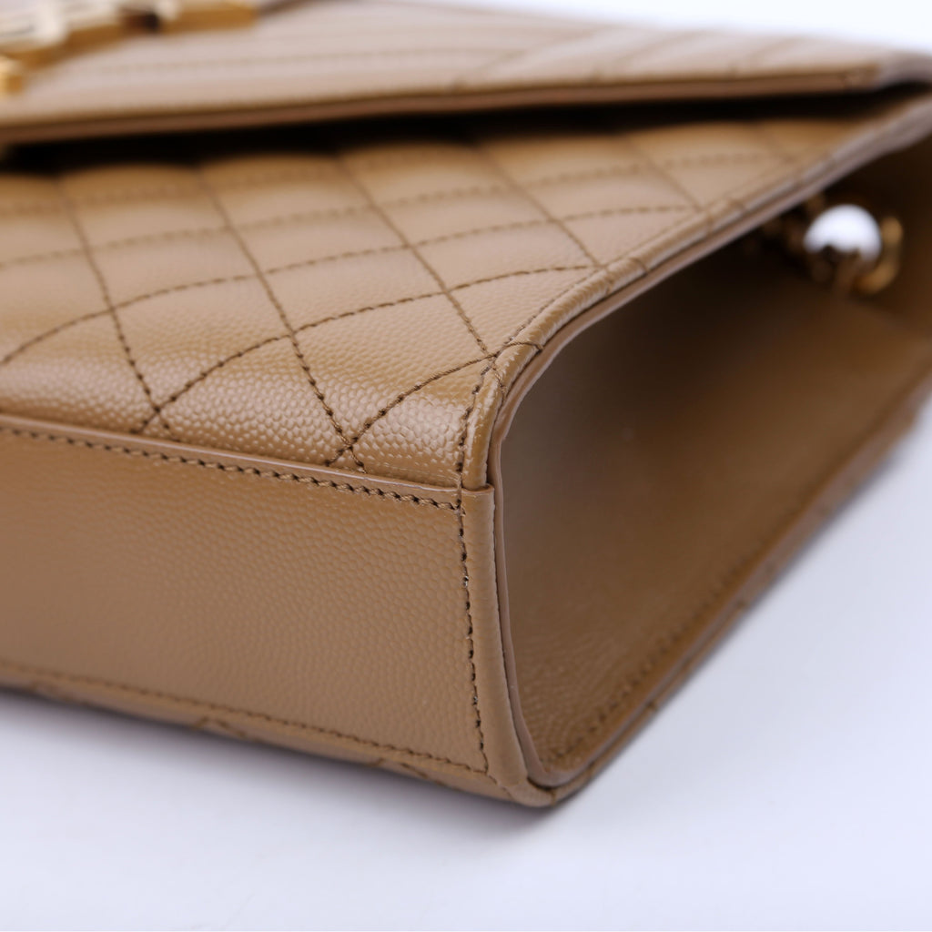 Envelope Medium Grain De Triquilt Olive