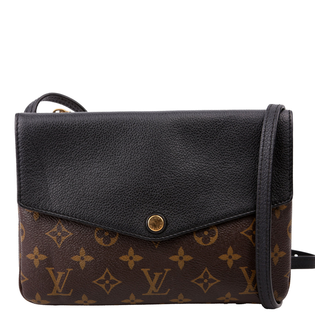 Pochette Twice Monogram Black