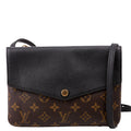 Pochette Twice Monogram Black