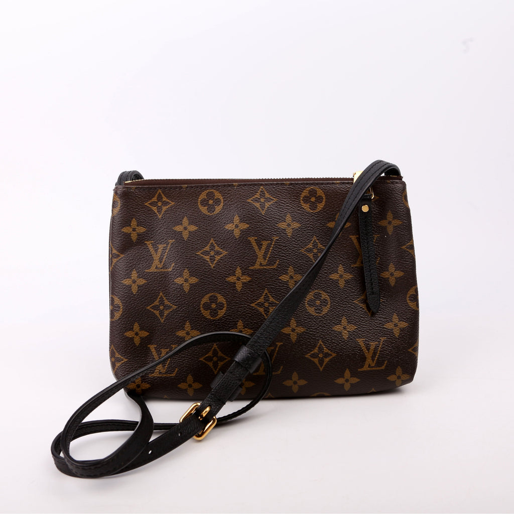 Pochette Twice Monogram Black