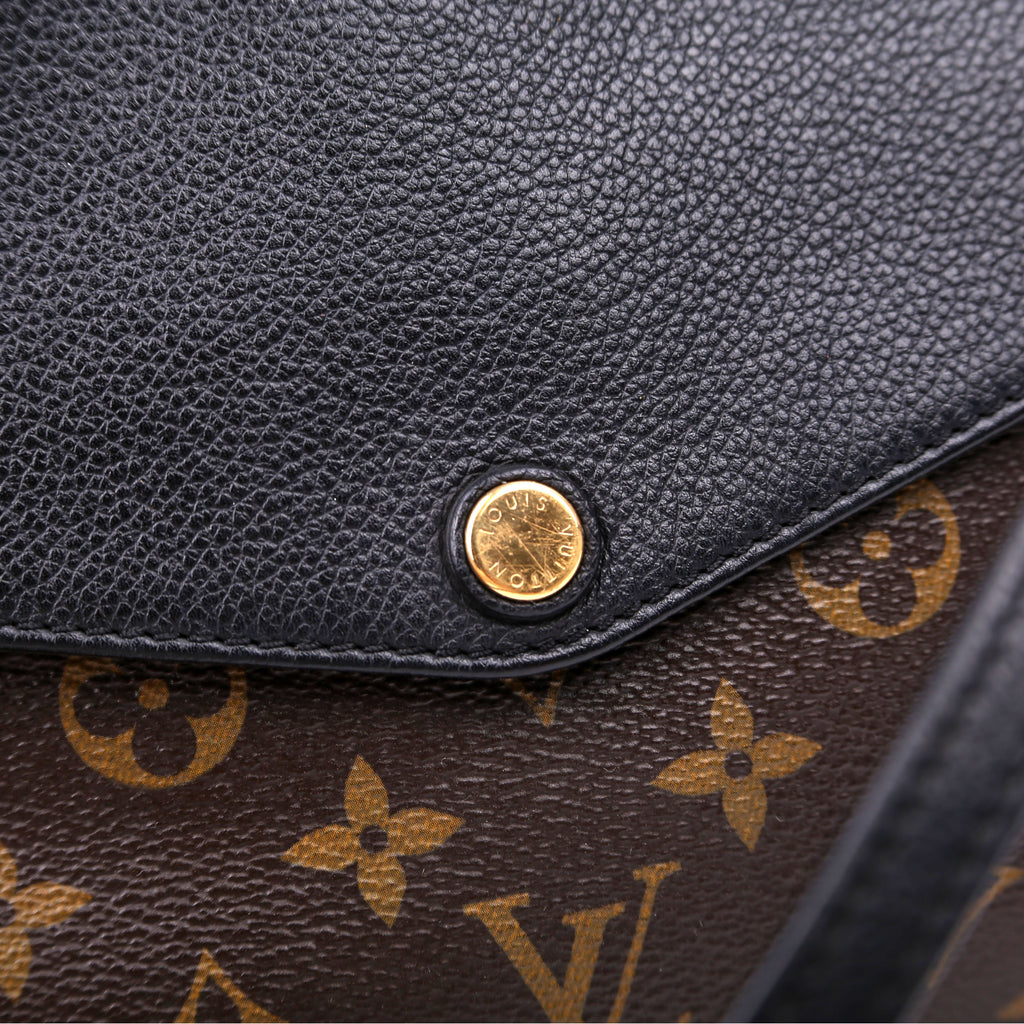 Pochette Twice Monogram Black
