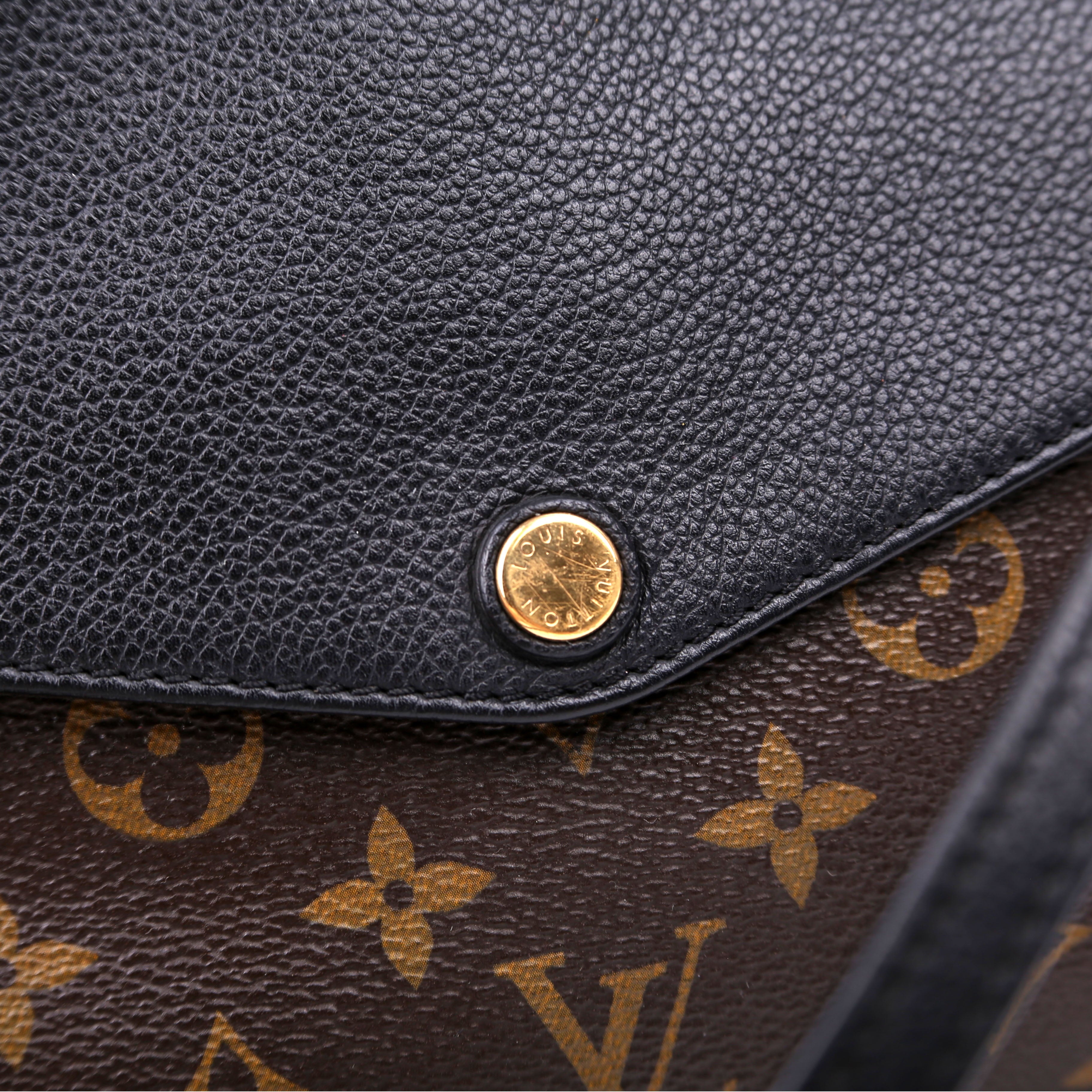 Pochette Twice Monogram Black
