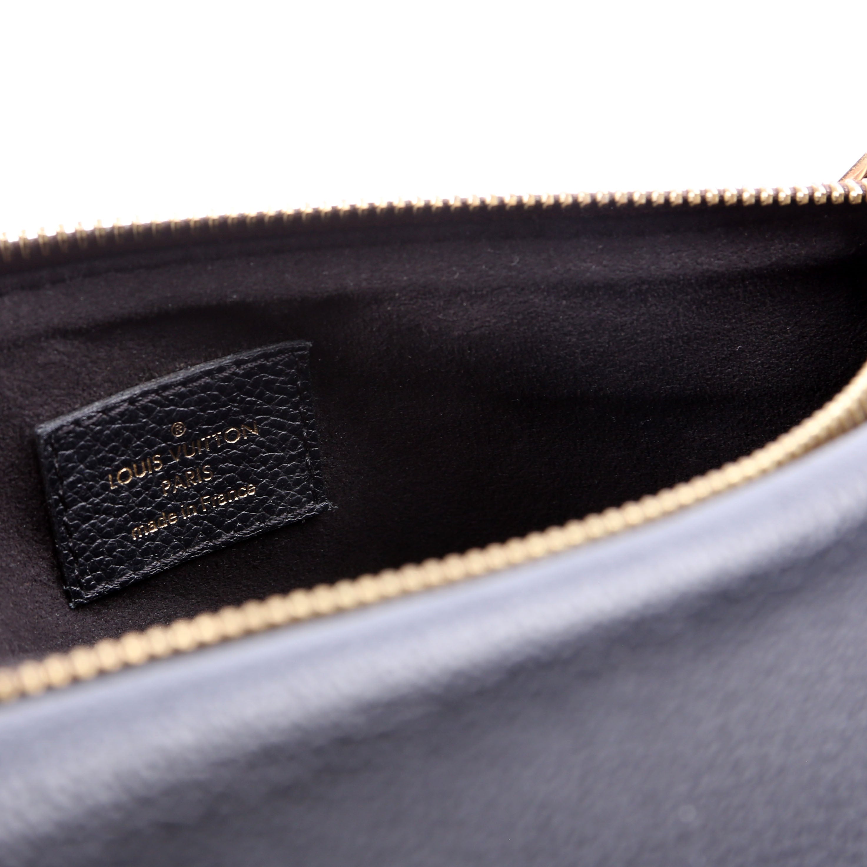 Pochette Twice Monogram Black