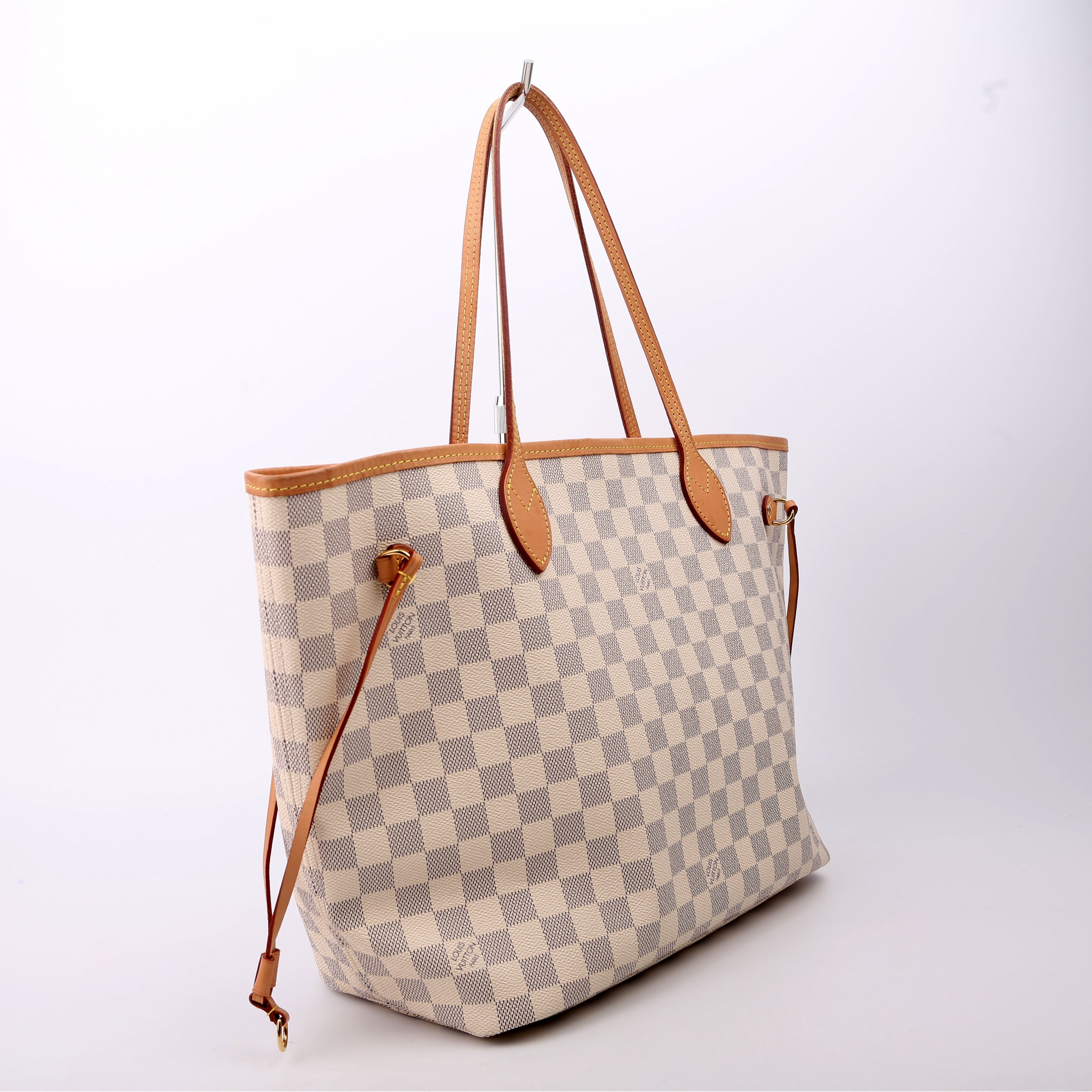 Neverfull with Wallet MM Damier Azur