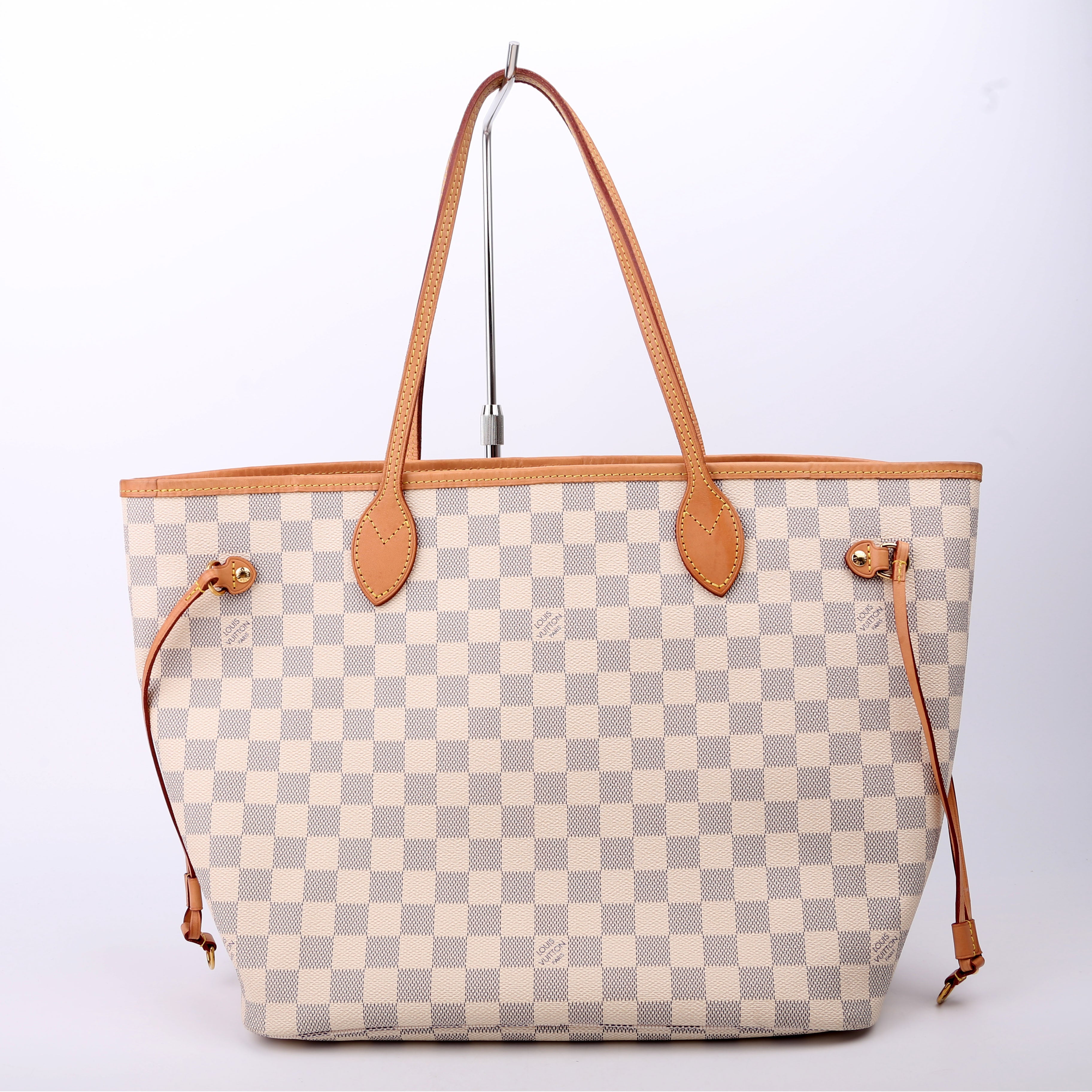 Neverfull with Wallet MM Damier Azur