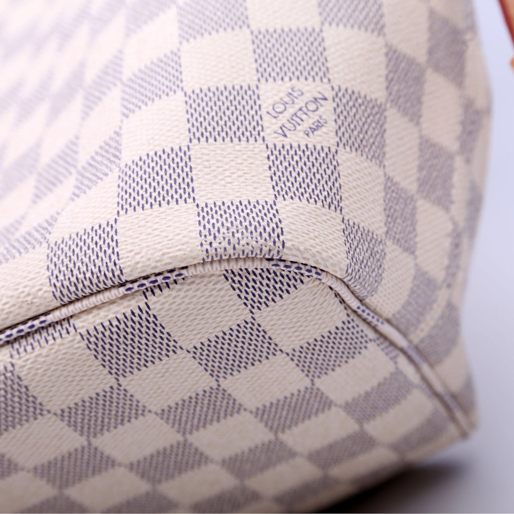 Neverfull with Wallet MM Damier Azur