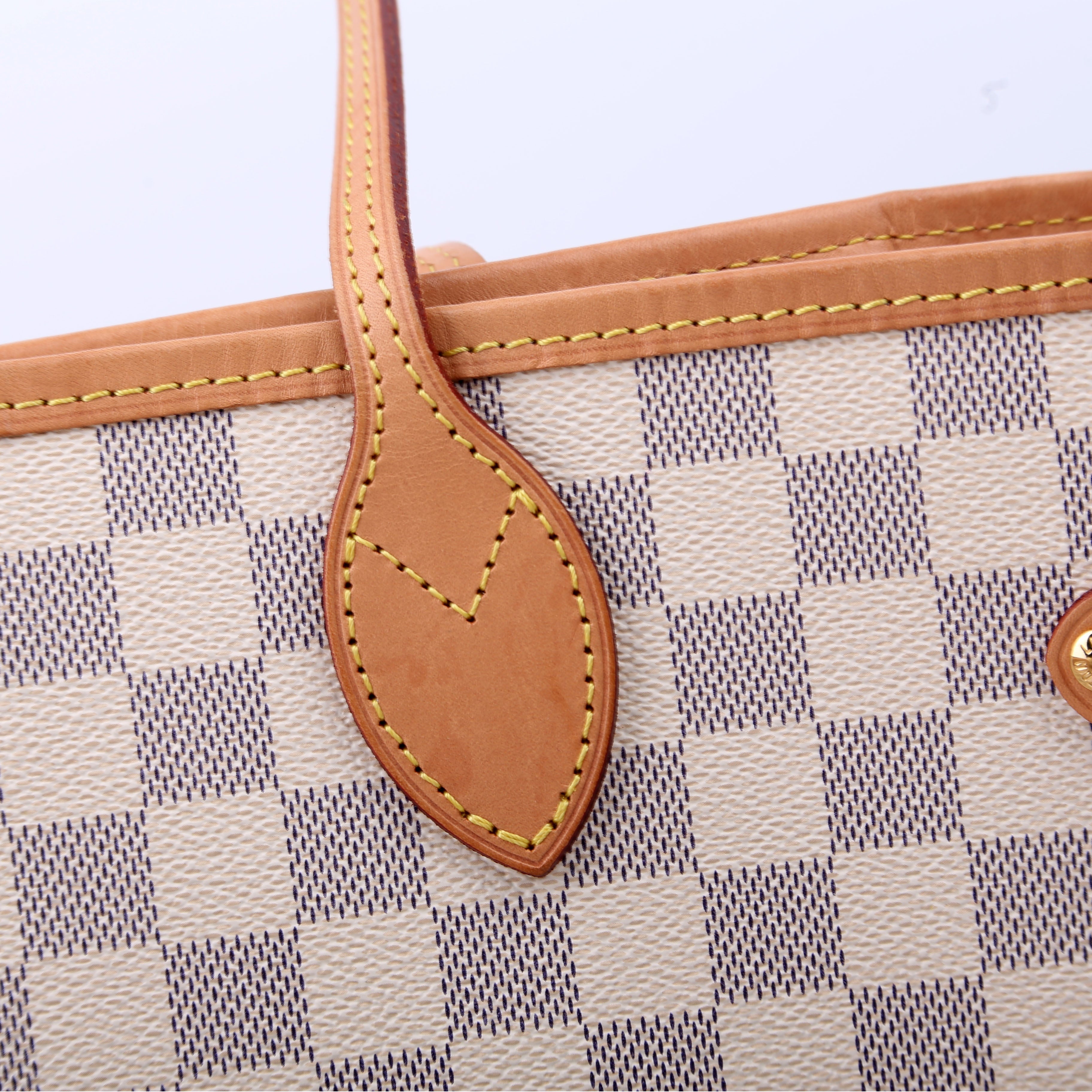 Neverfull with Wallet MM Damier Azur