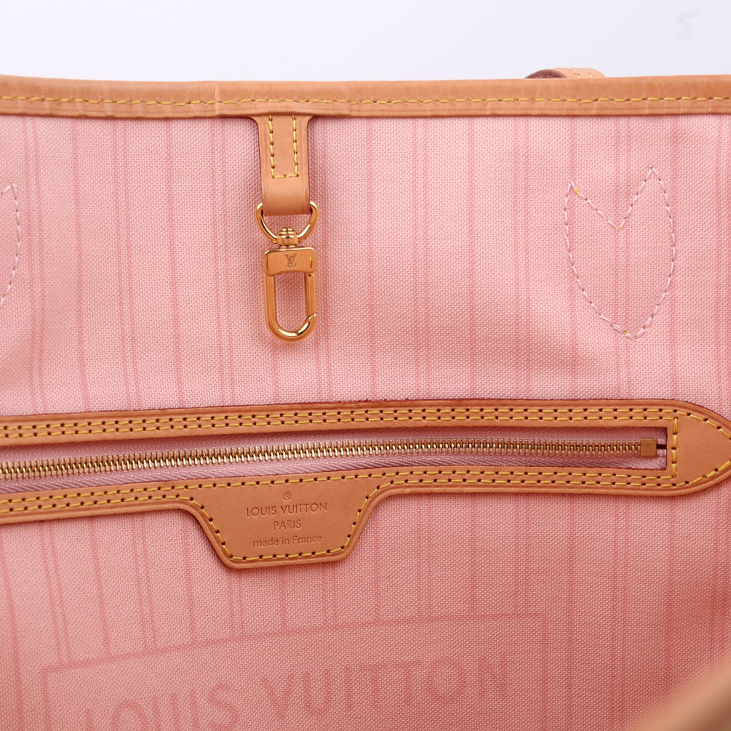 Neverfull with Wallet MM Damier Azur