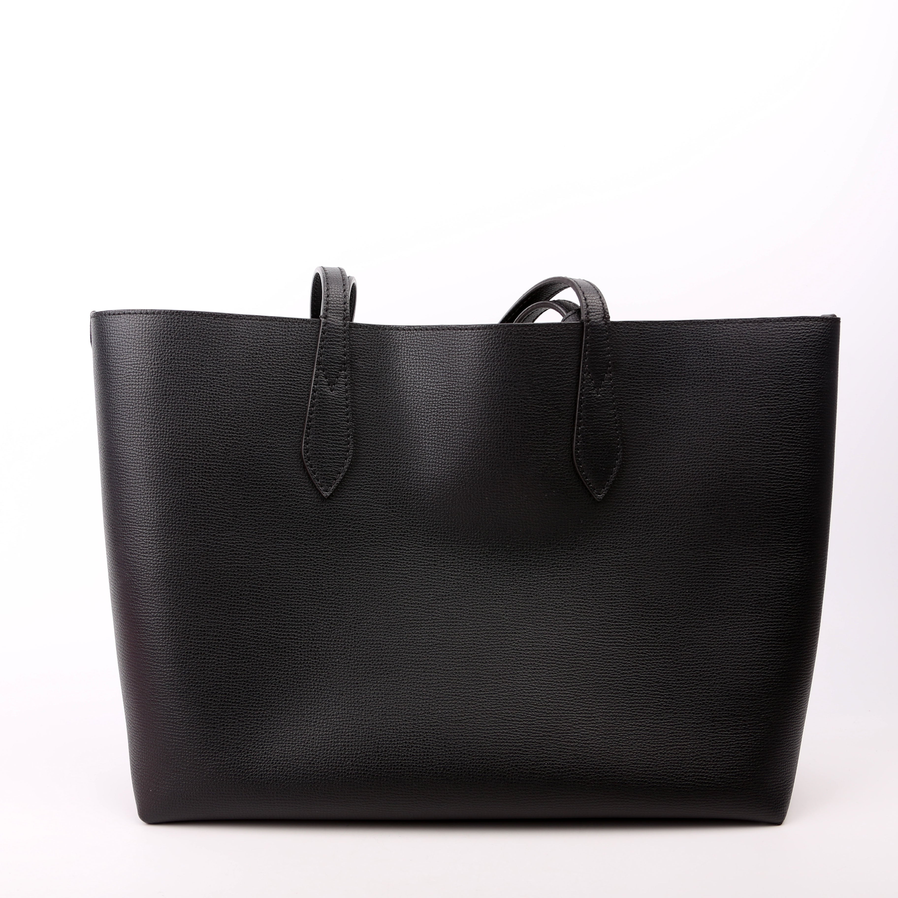 Haymarket Check Reversible Tote Black