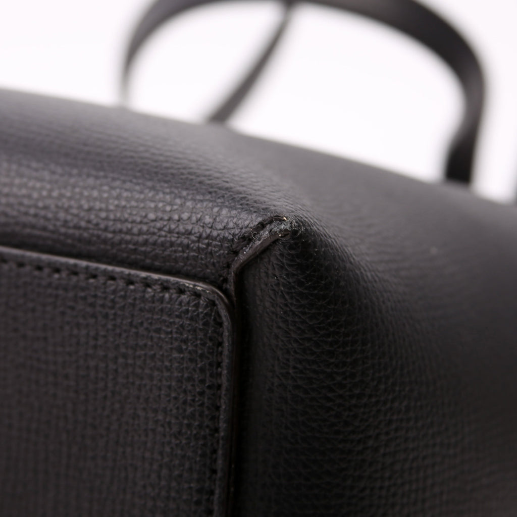 Haymarket Check Reversible Tote Black