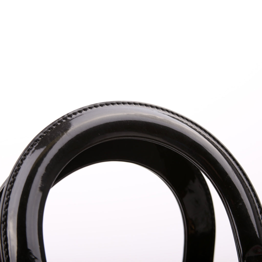 Lady Dior Large Patent Black