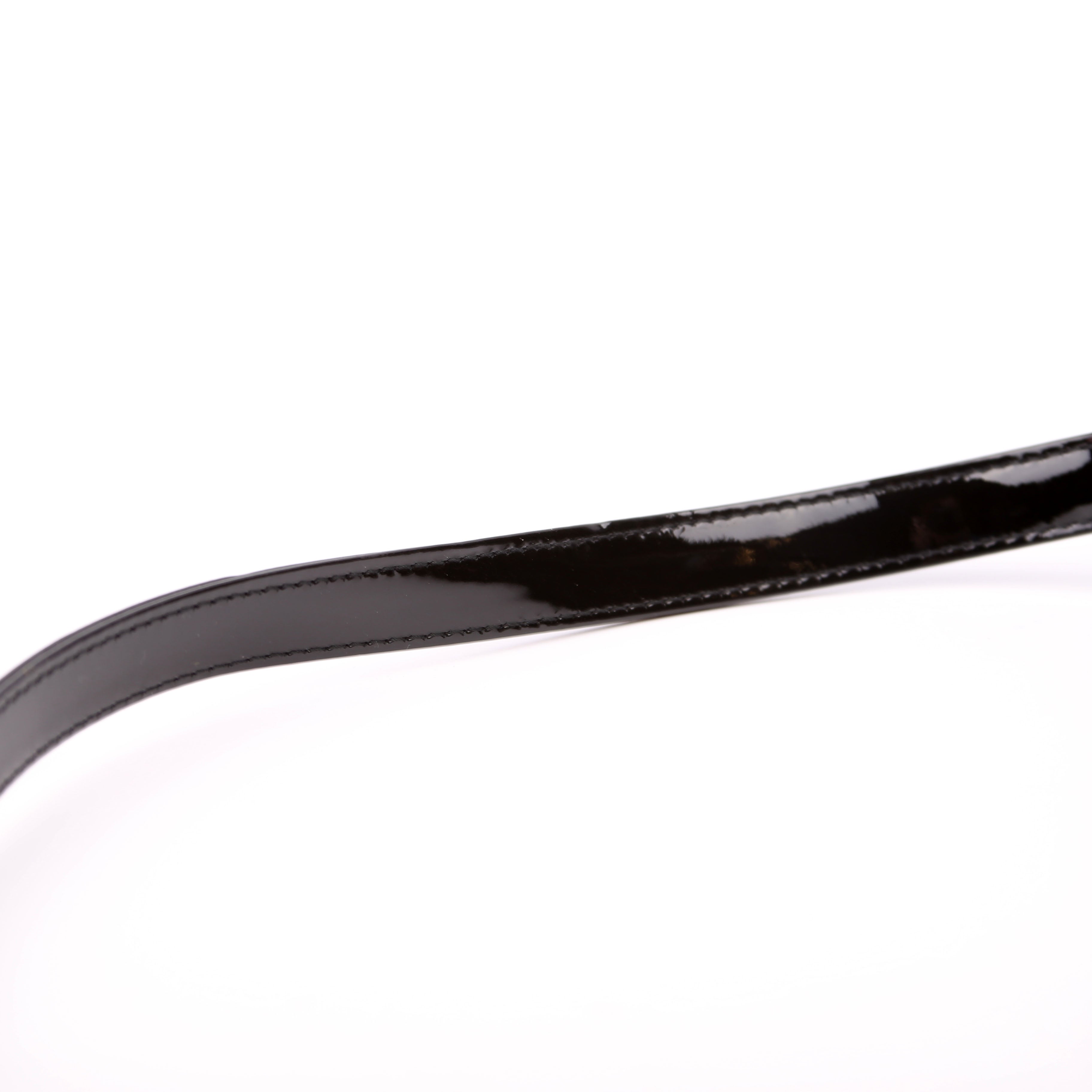 Lady Dior Large Patent Black