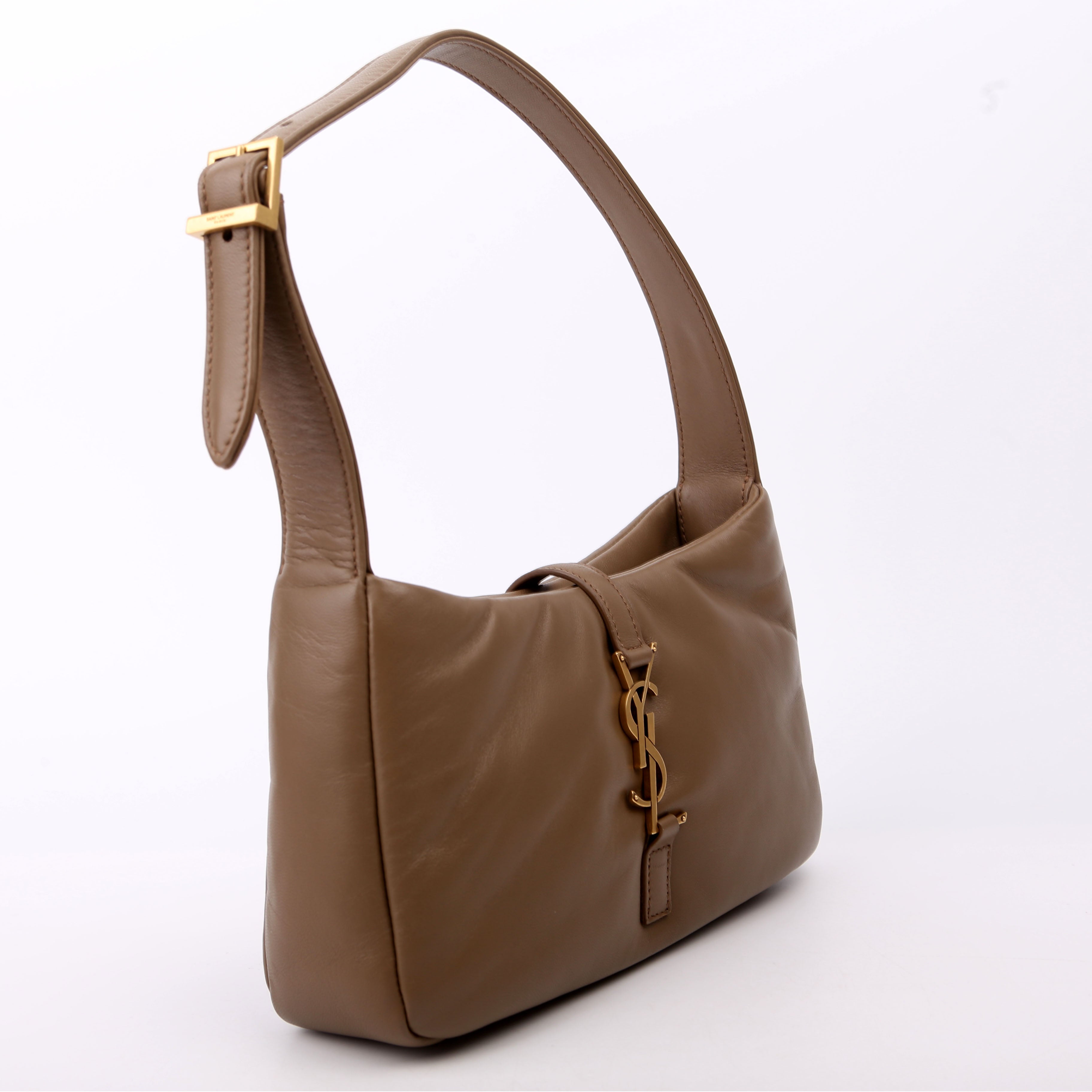 Le 5 A 7 Hobo Padded Lambskin Olive