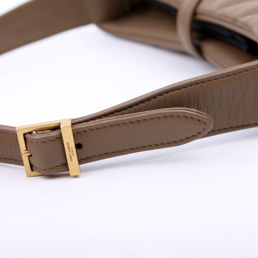 Le 5 A 7 Hobo Padded Lambskin Olive