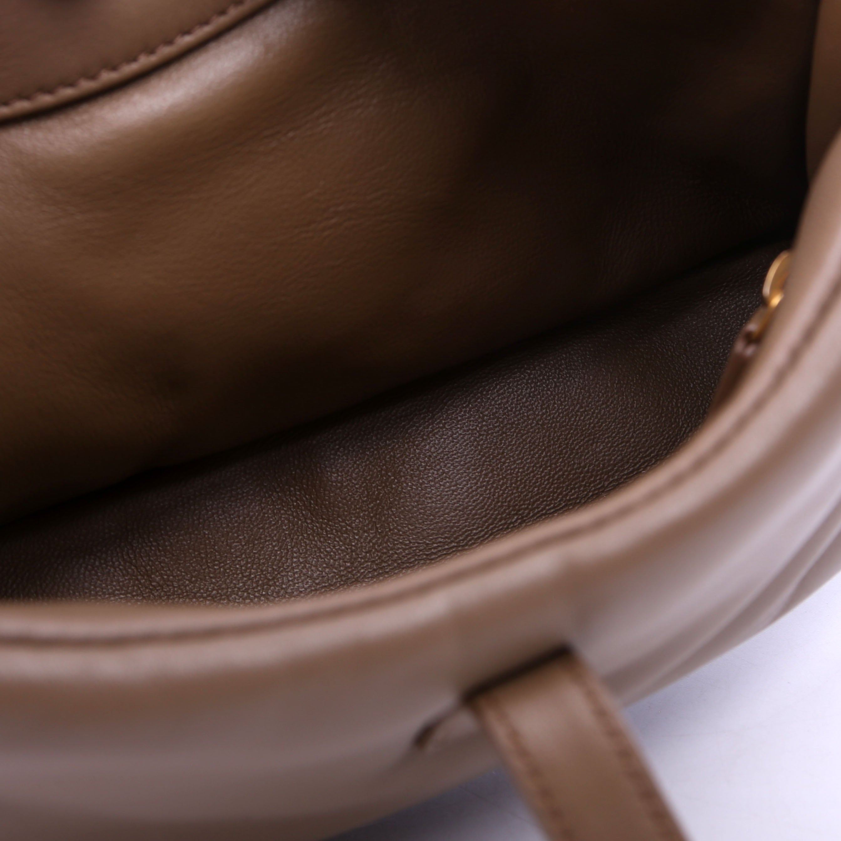 Le 5 A 7 Hobo Padded Lambskin Olive