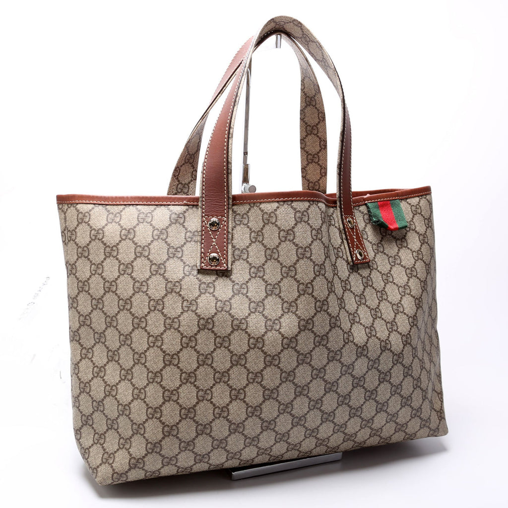 211134 Sherry Line Tote Beige/Brown