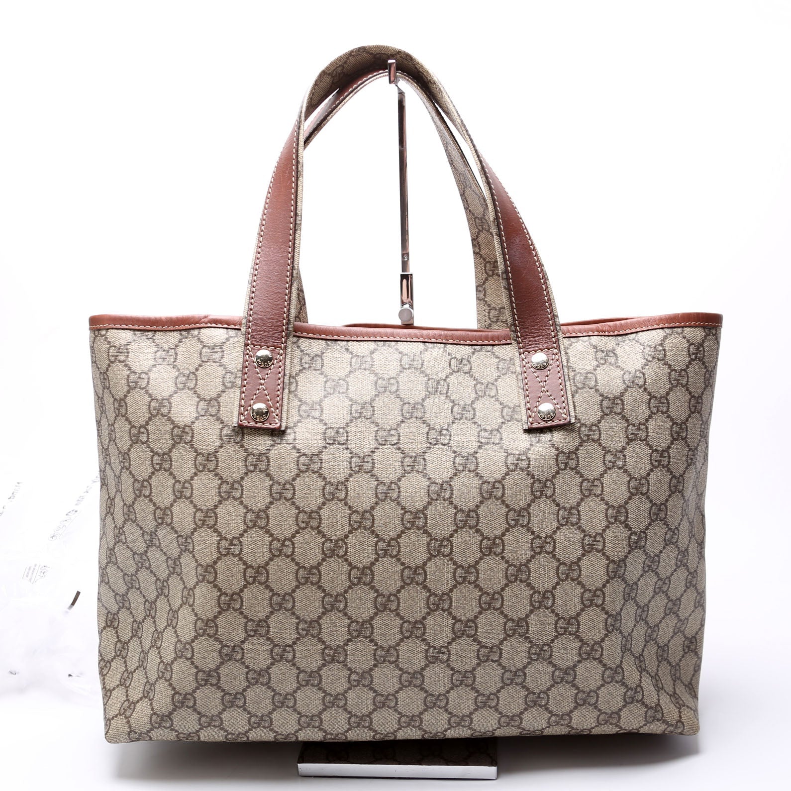 211134 Sherry Line Tote Beige/Brown