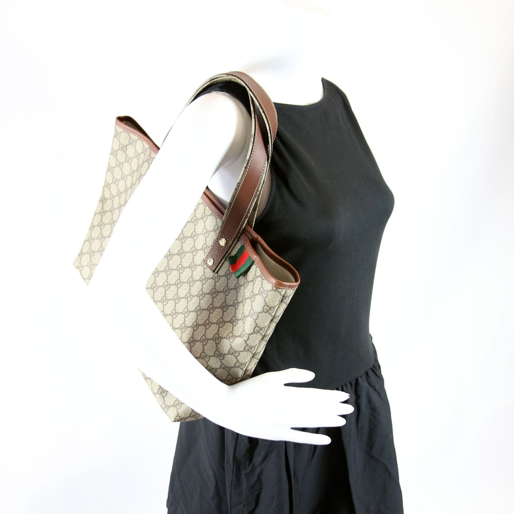 211134 Sherry Line Tote Beige/Brown