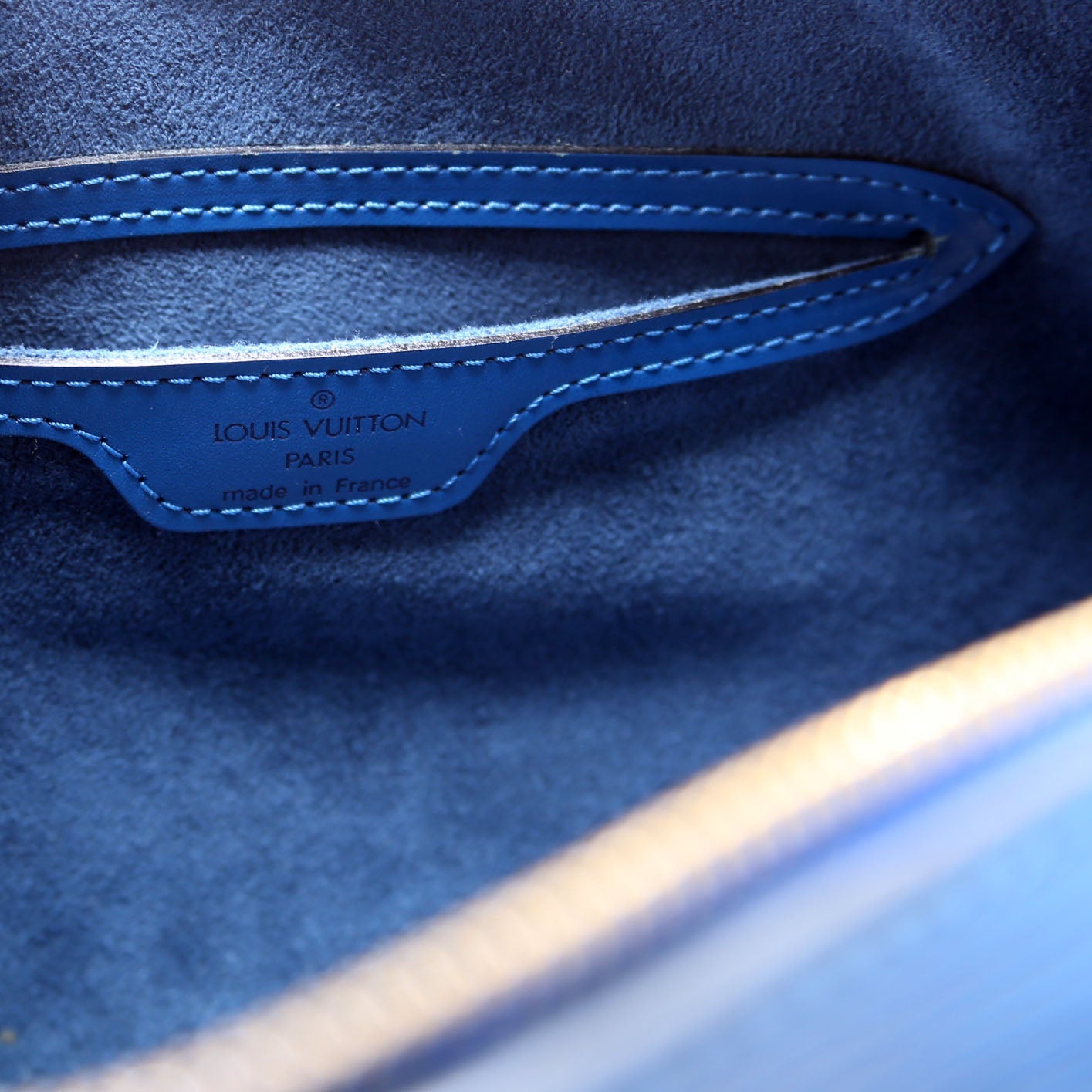 Soufflot With Pouch Epi Blue