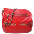 152461 Capri Shoulder Medium Leather Red
