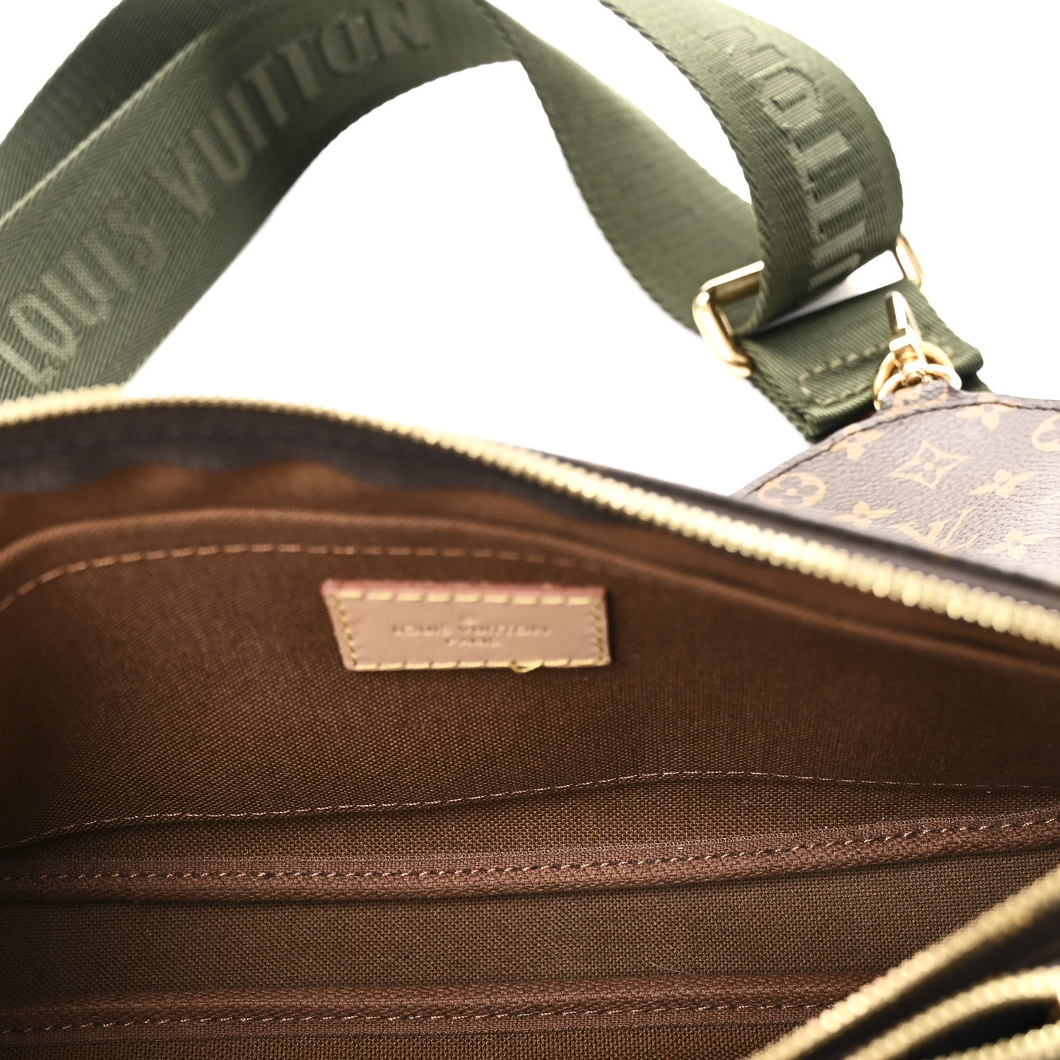 Louis Vuitton Monogram Multi Pochette Accessories Kaki