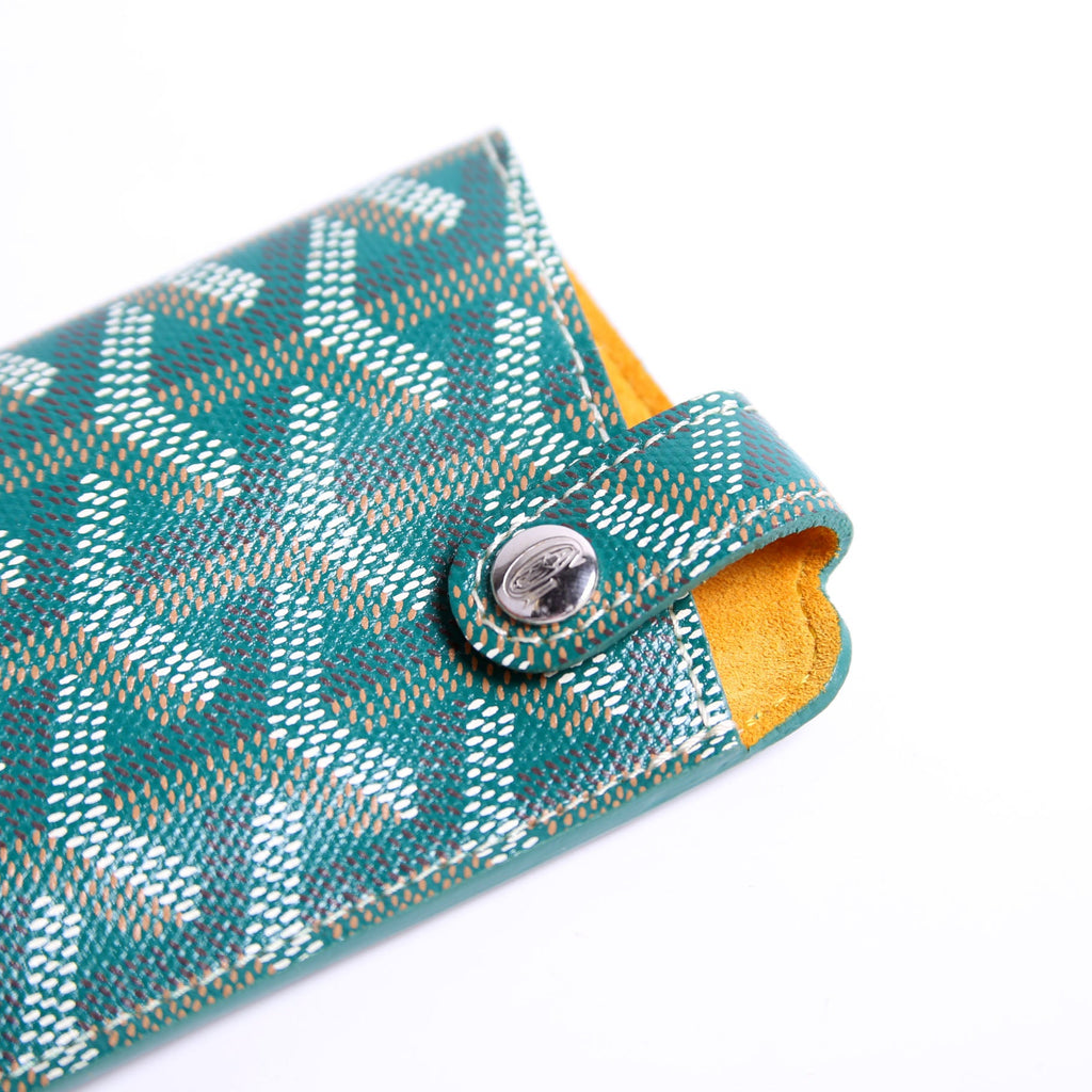 Montmartre PM Glasses Case Goyardine Canvas Green