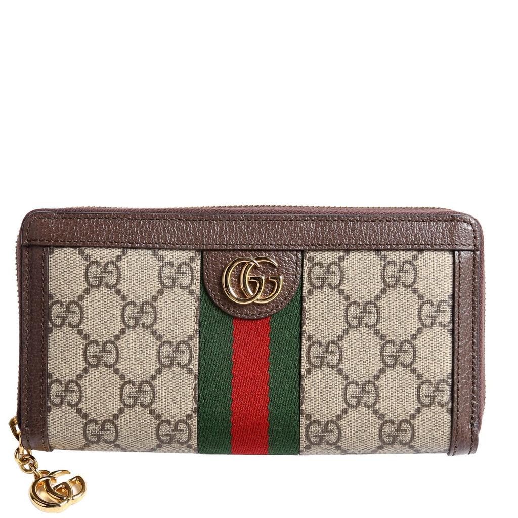 523154 GG Supreme Ophidia Zip Wallet