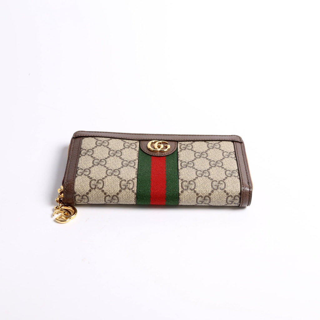 523154 GG Supreme Ophidia Zip Wallet