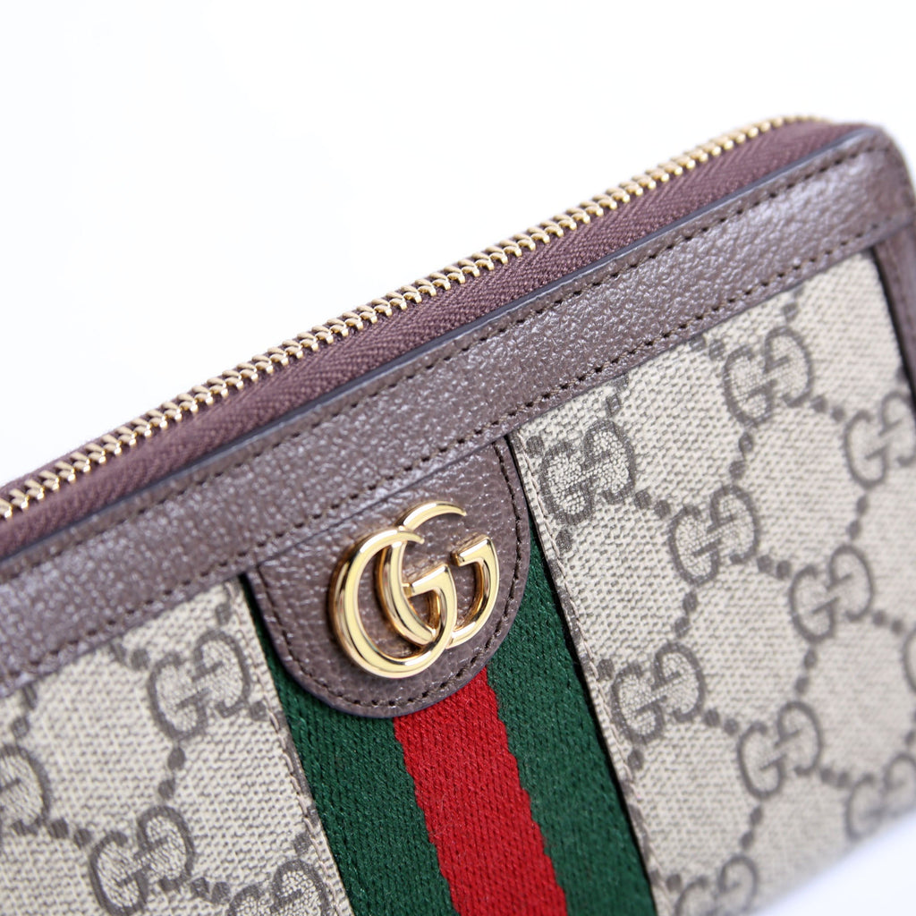 523154 GG Supreme Ophidia Zip Wallet