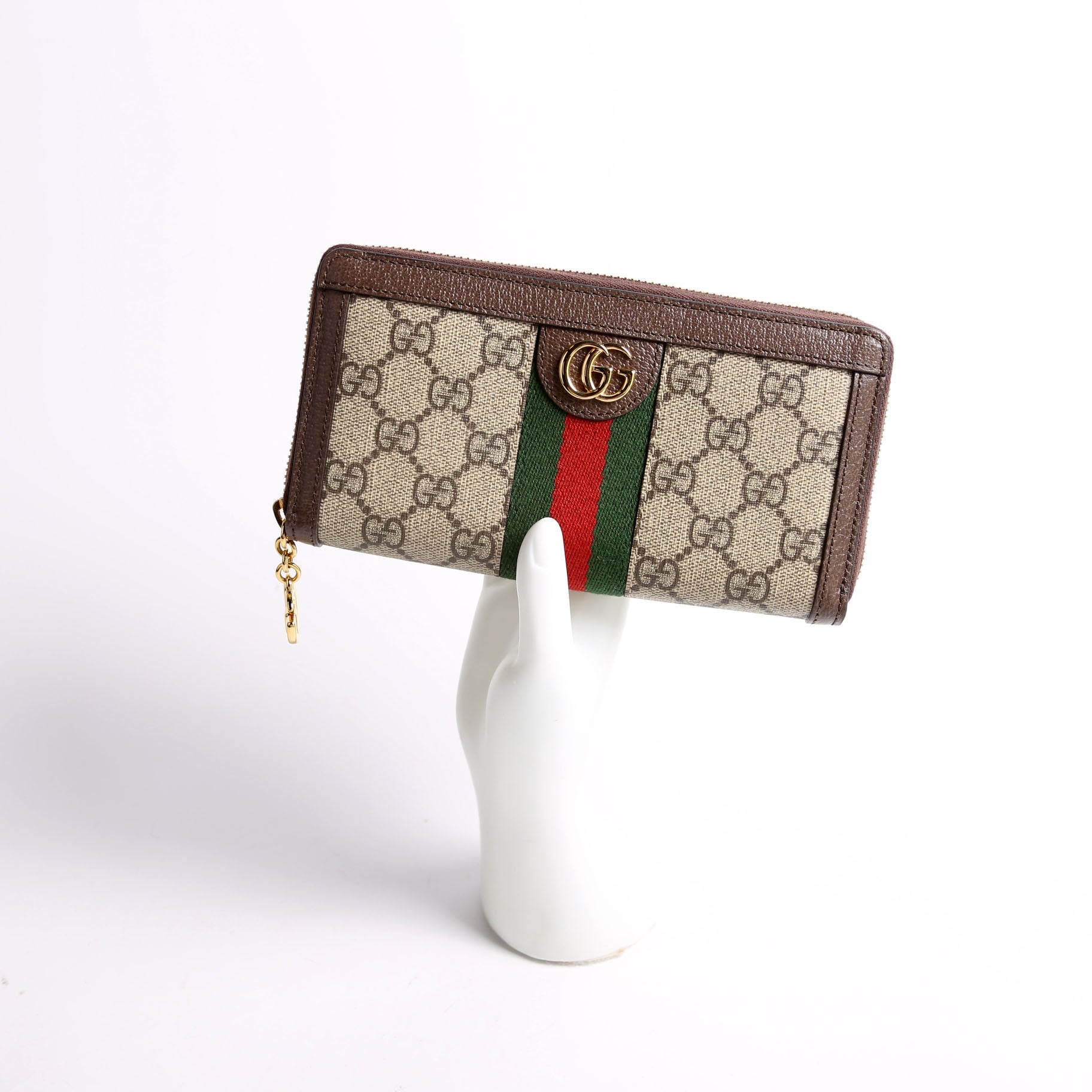 523154 GG Supreme Ophidia Zip Wallet