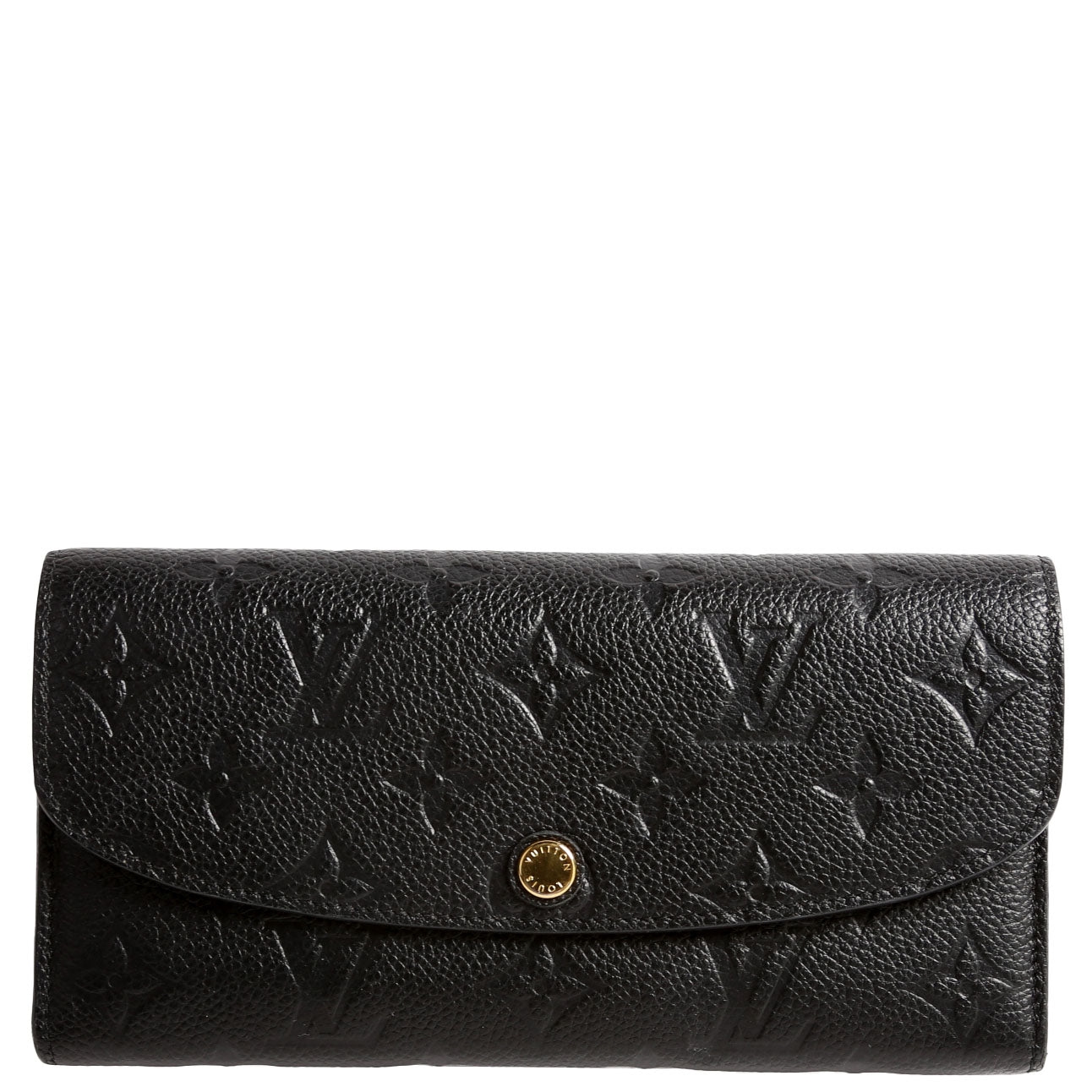 Emilie Wallet Empreinte Black