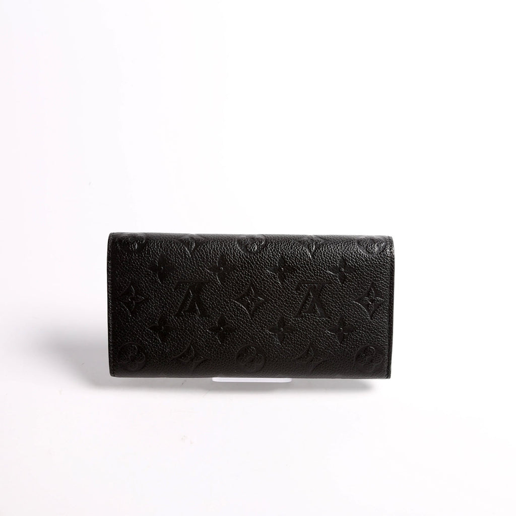 Emilie Wallet Empreinte Black