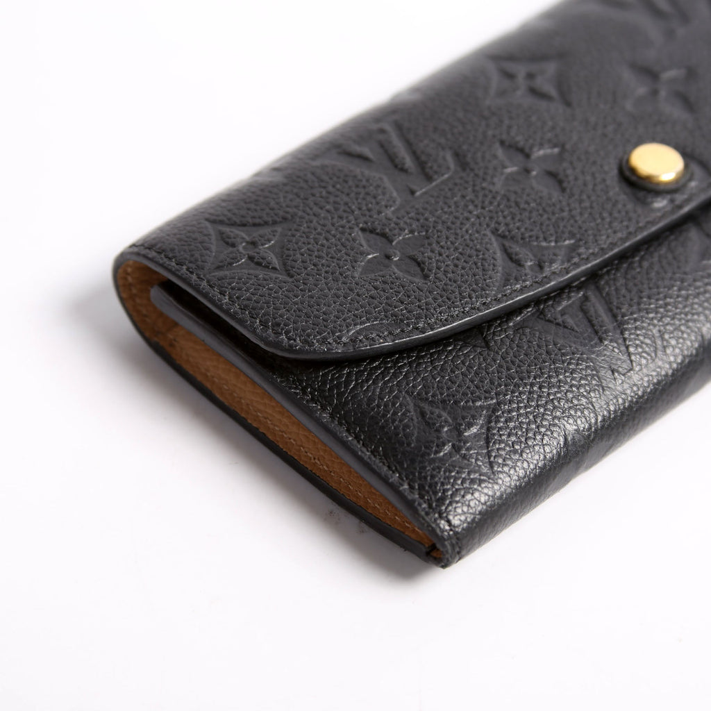 Emilie Wallet Empreinte Black