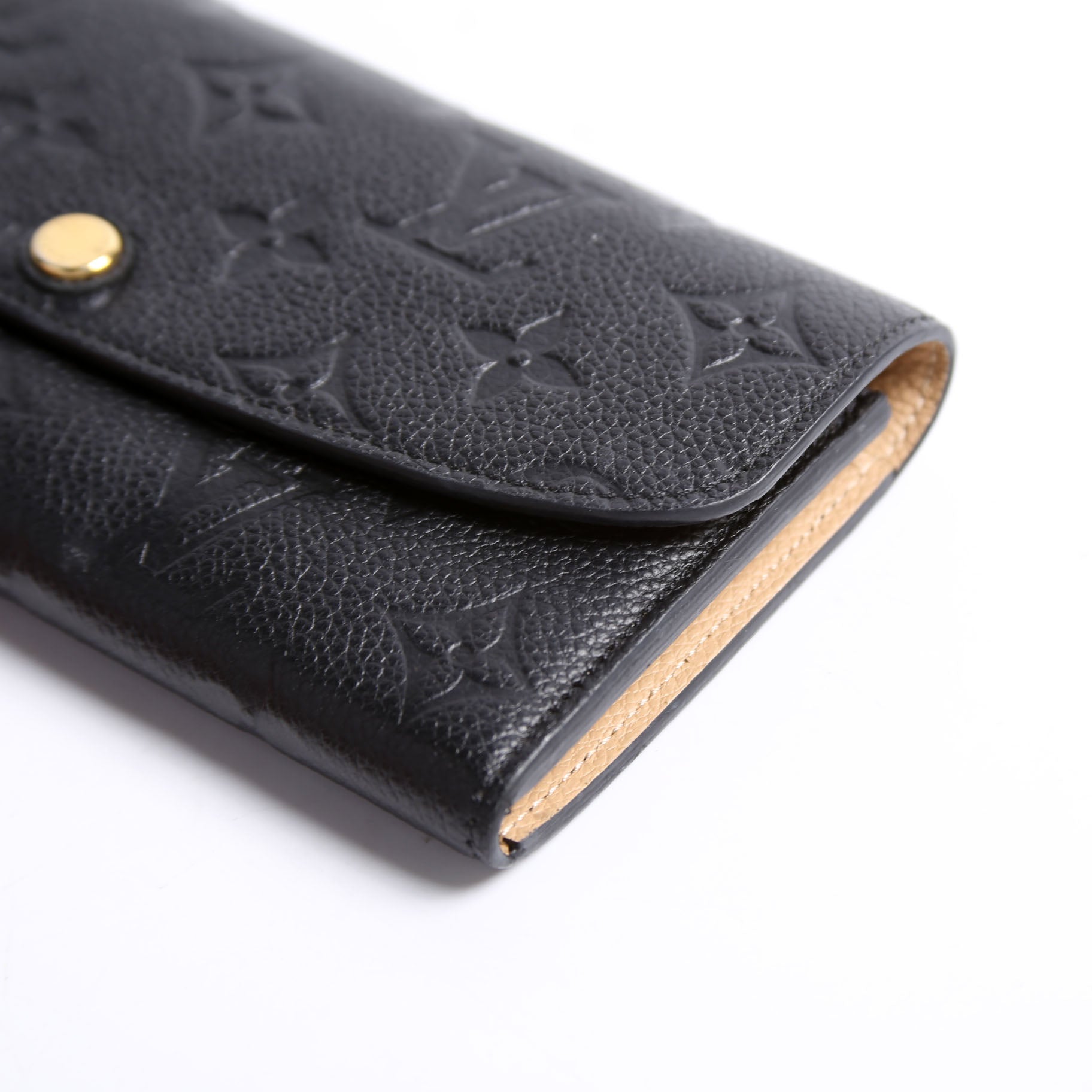 Emilie Wallet Empreinte Black