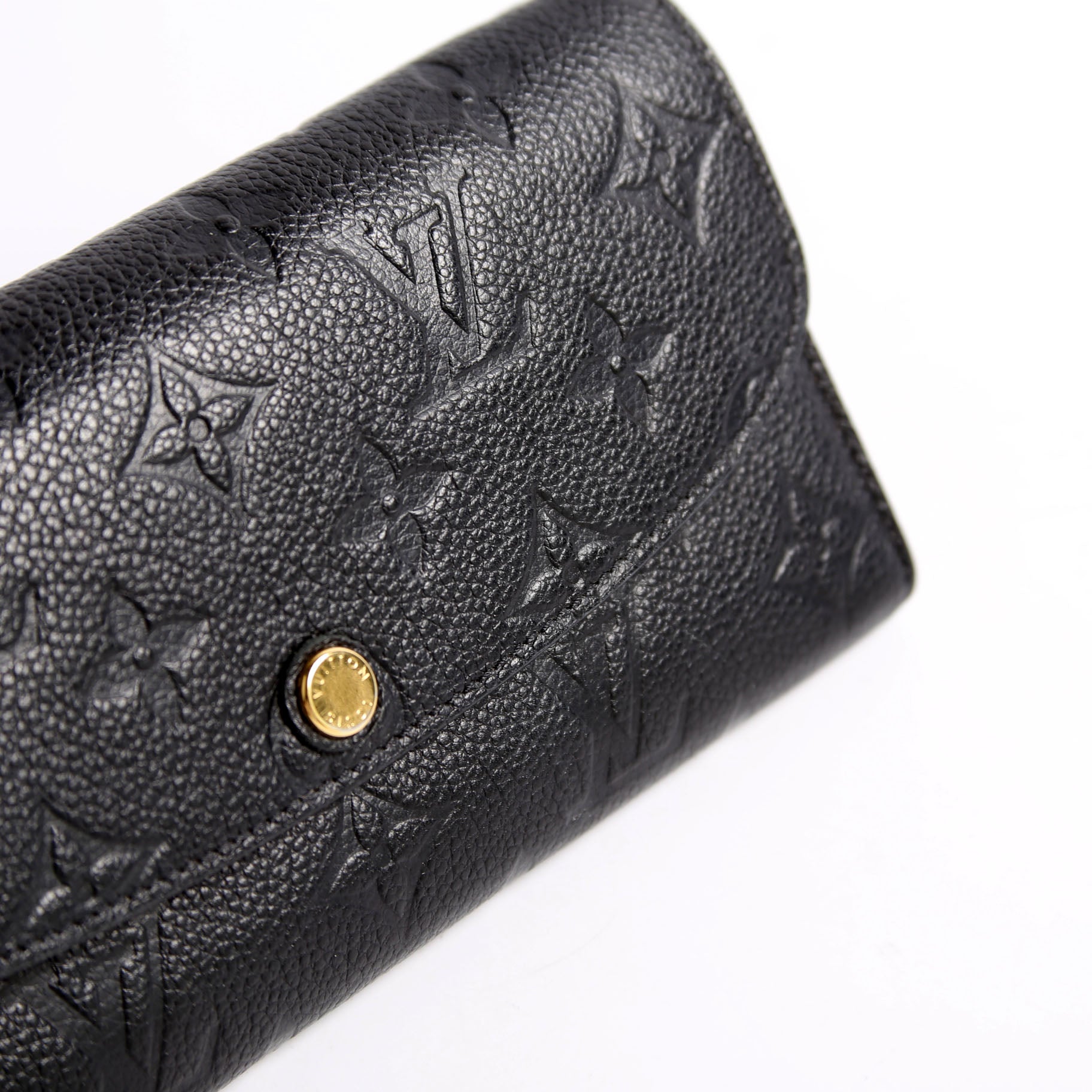 Emilie Wallet Empreinte Black