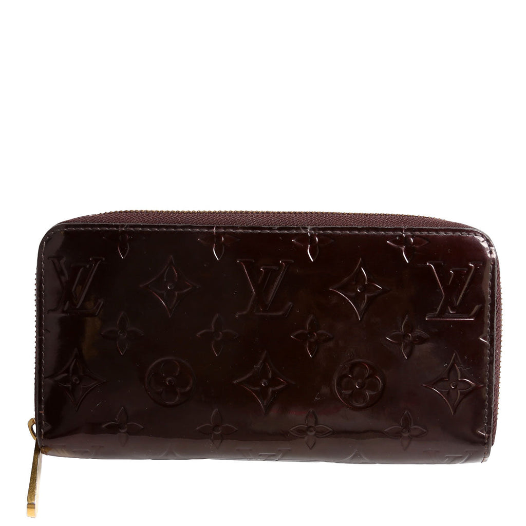 Zippy Wallet Vernis Burgundy