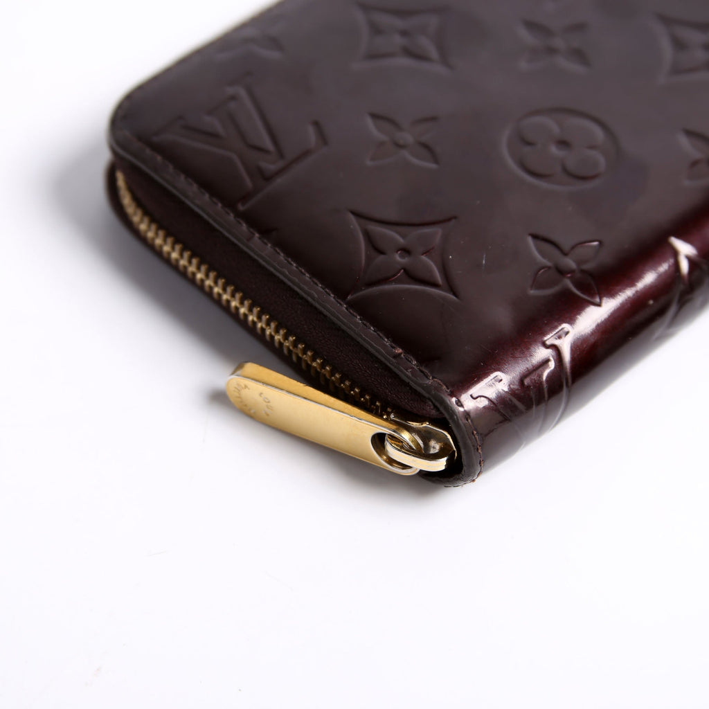 Zippy Wallet Vernis Burgundy