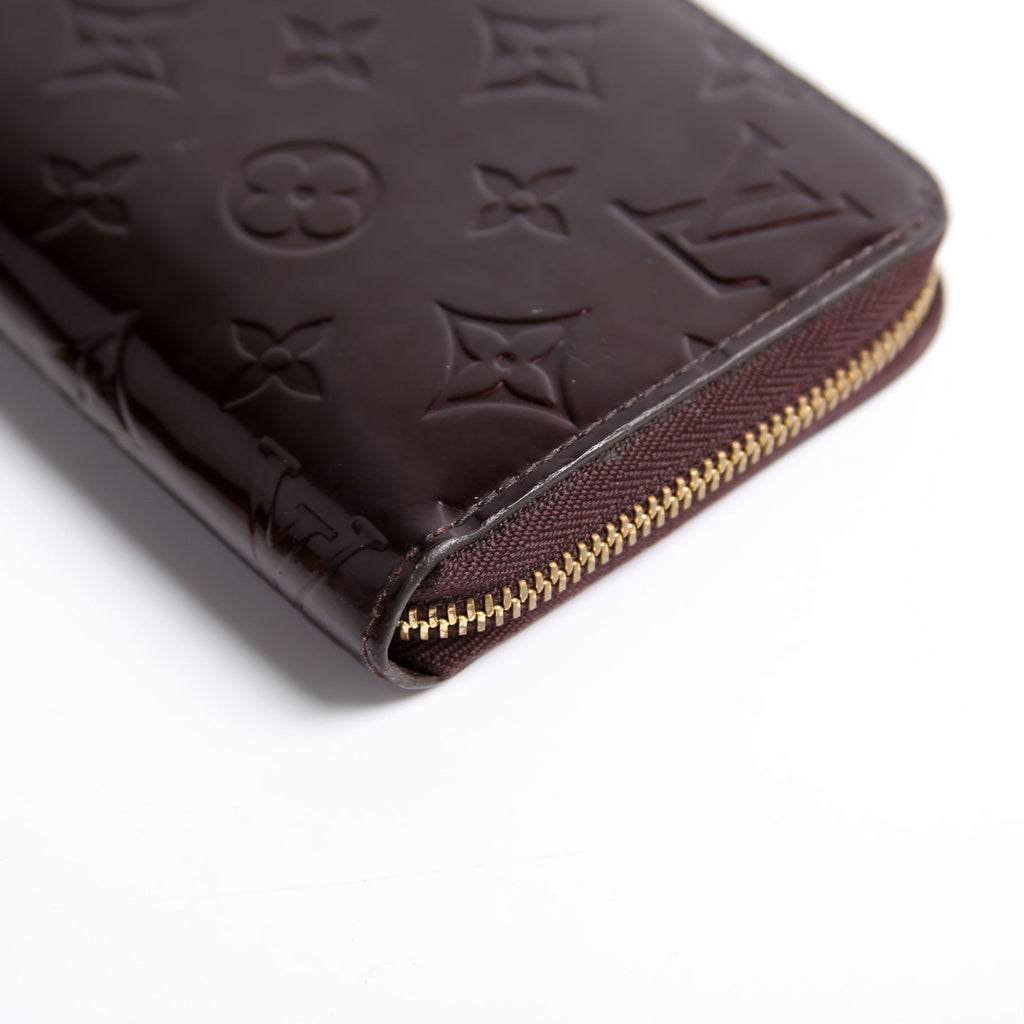 Zippy Wallet Vernis Burgundy